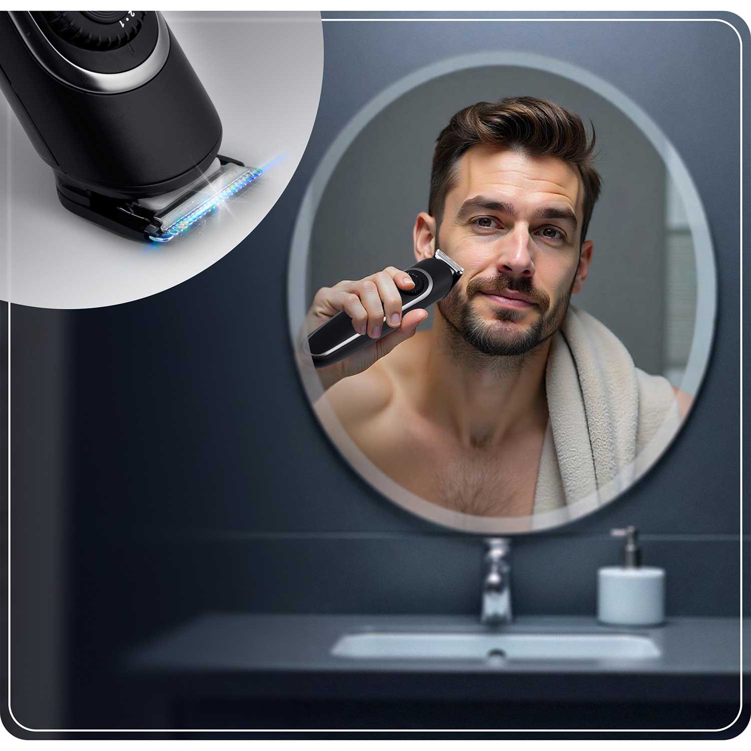 Berdsen BD-263 juukselõikur must - Image 11