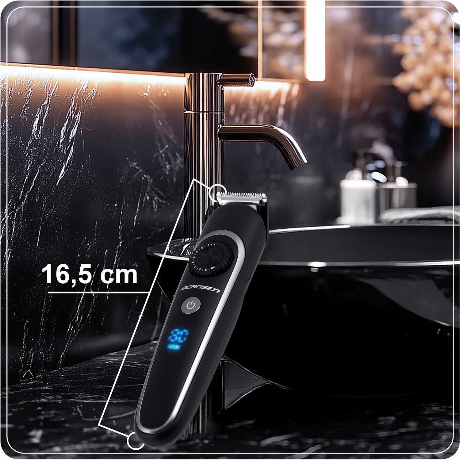 Berdsen BD-263 juukselõikur must - Image 16