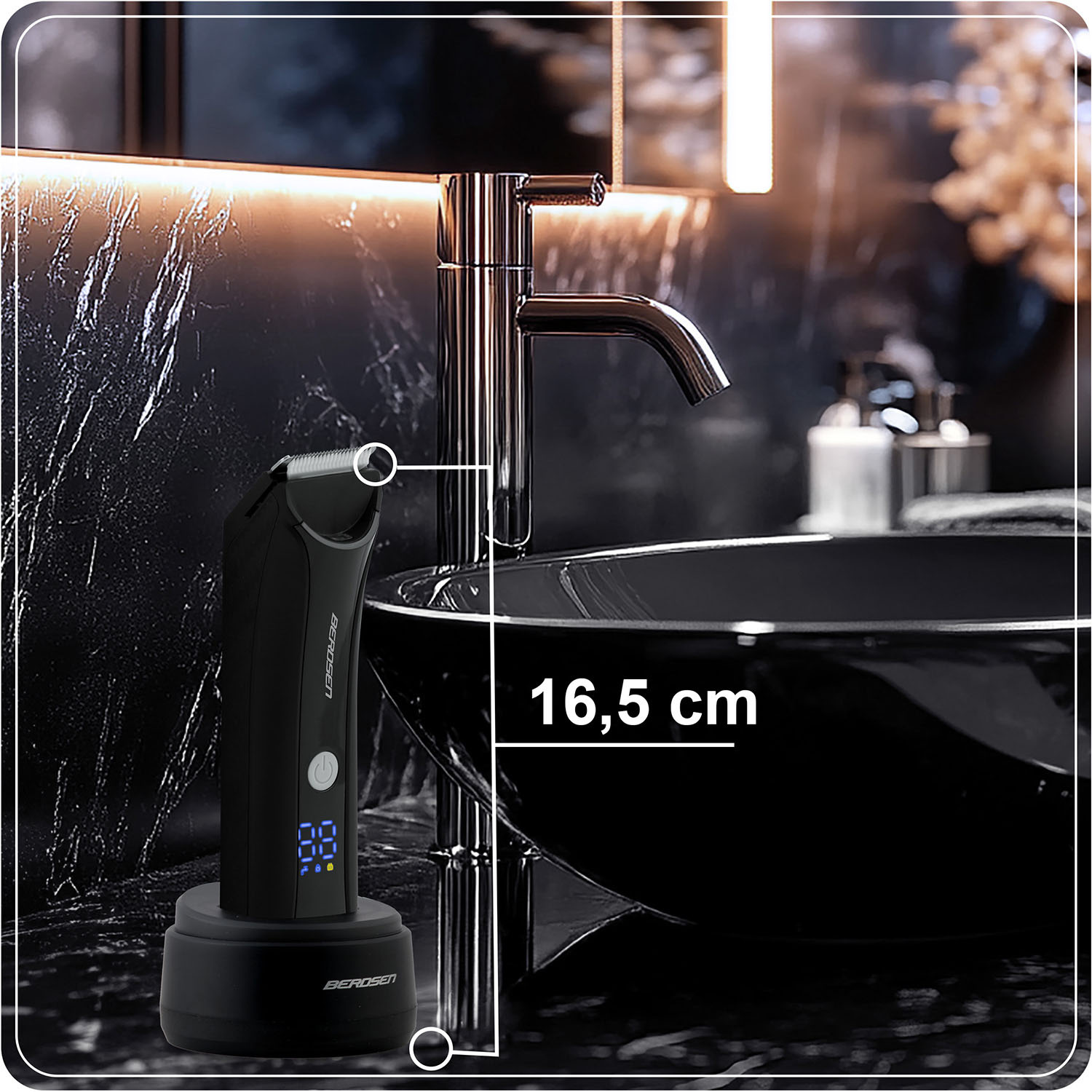 Berdsen BD-267 juukselõikur must - Image 12