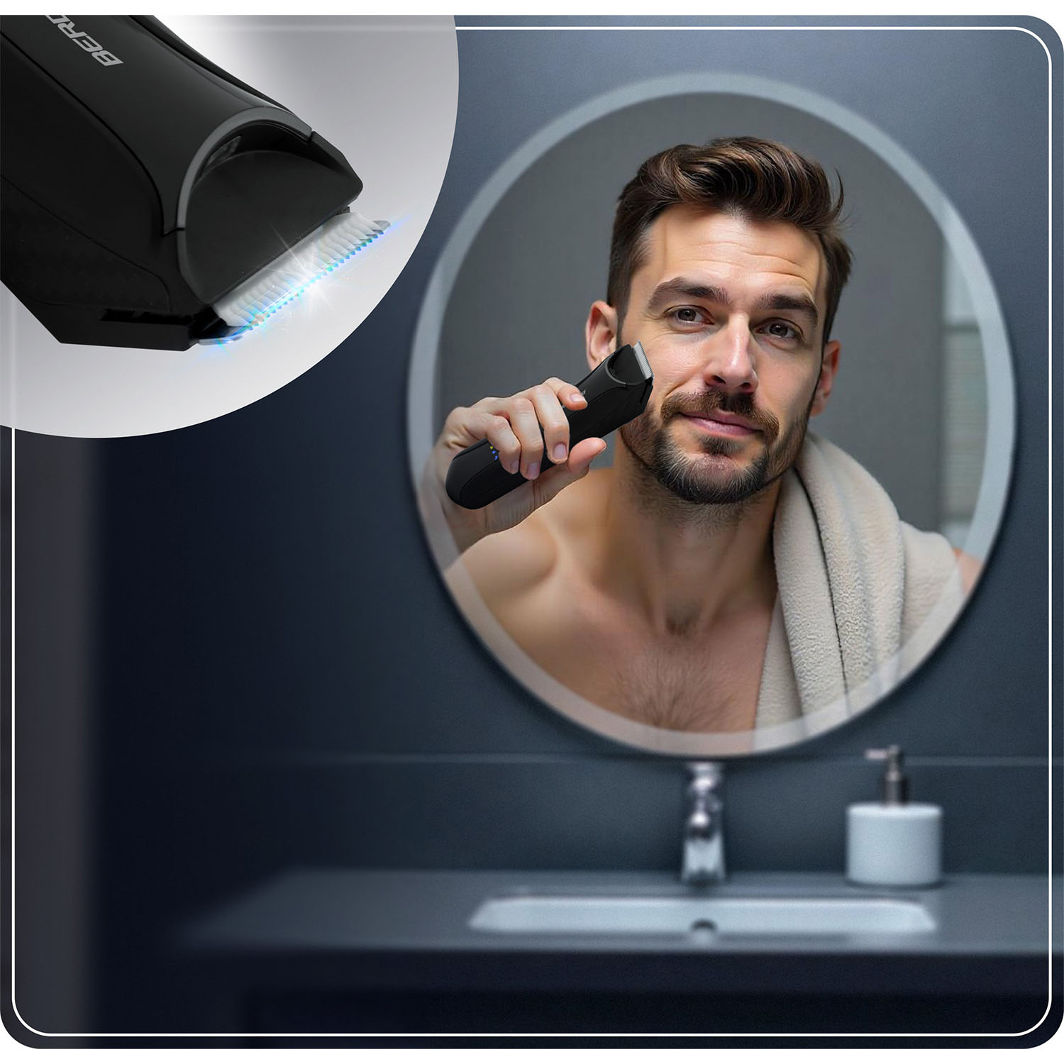 Berdsen BD-267 juukselõikur must - Image 14