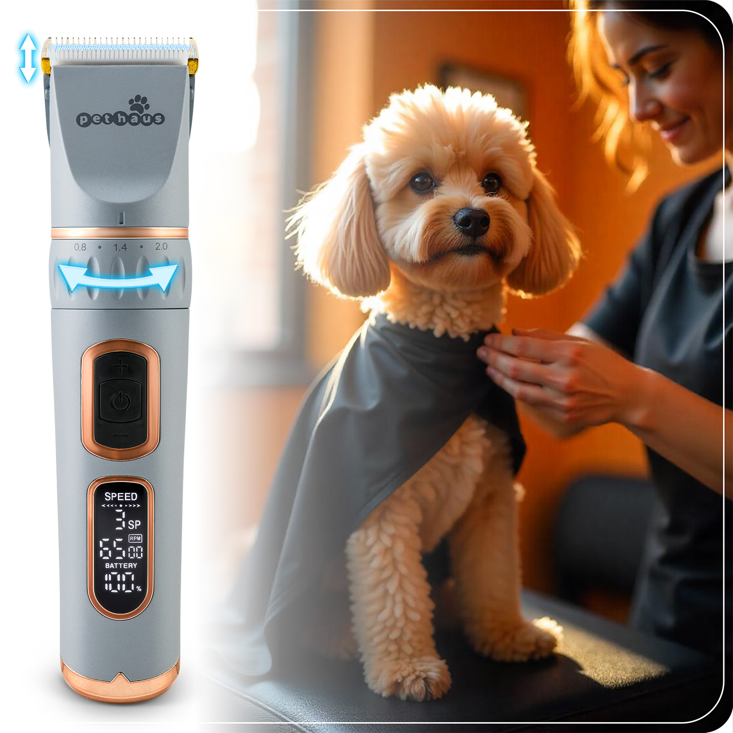 Pethaus PH-100 loomalõikur hall - Image 8