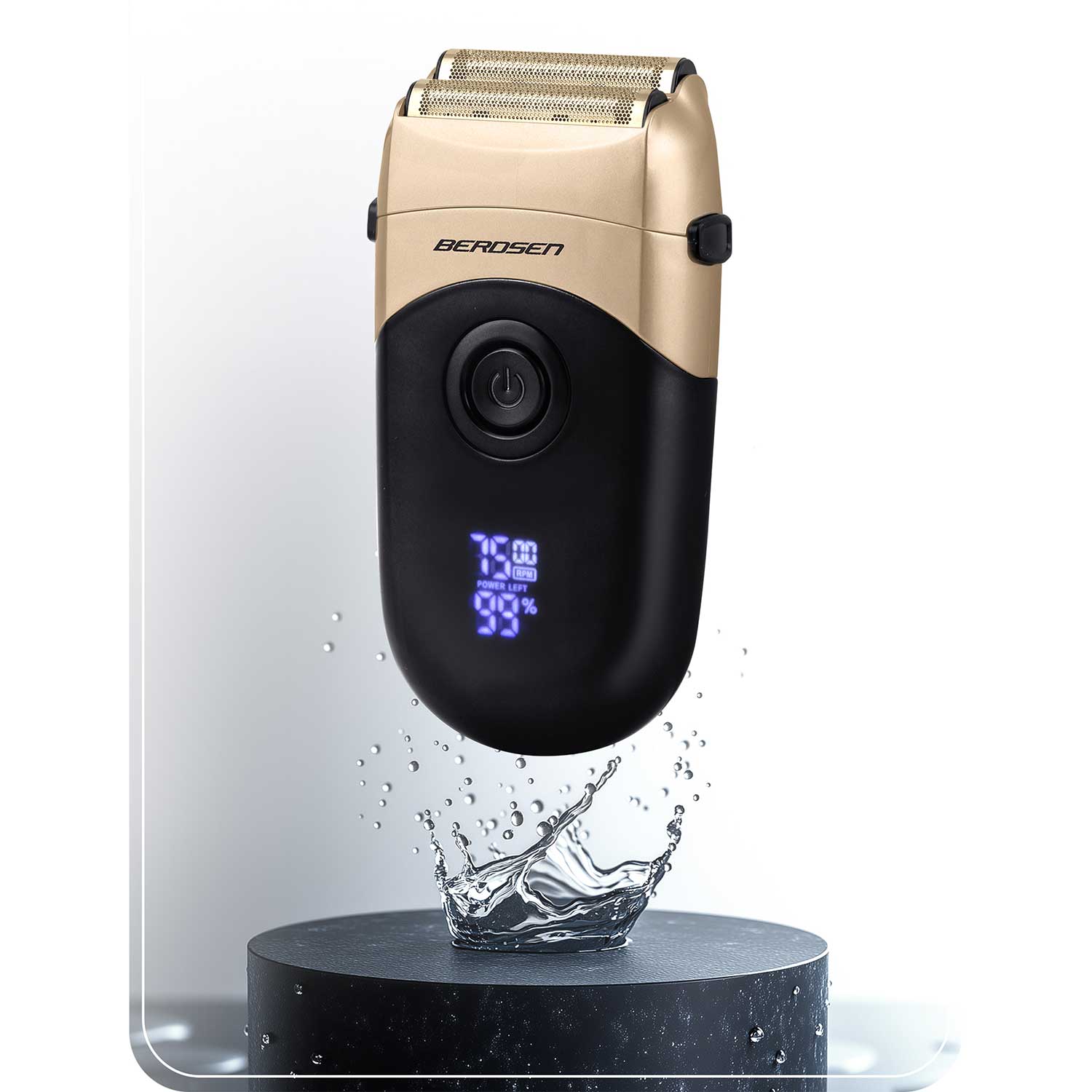 Berdsen BD-266 fooliummasin must ja kuldne - Image 3