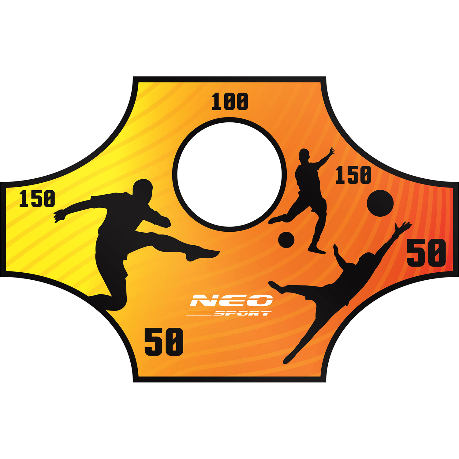 Neo-Sport väravate täpsusmatt 180 x 120 cm - Image 8