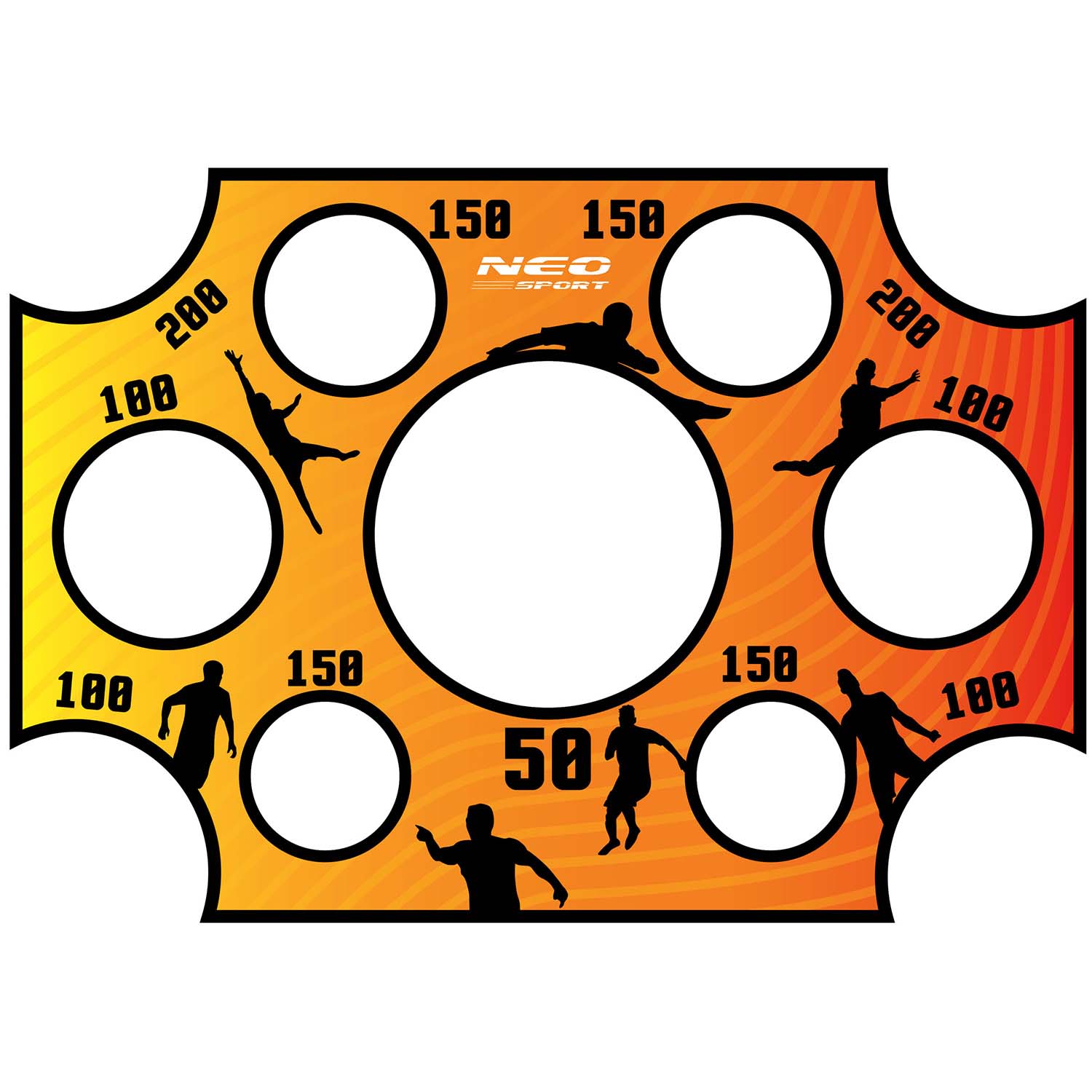 Neo-Sport väravate täpsusmatt 215 x 150 cm - Image 8