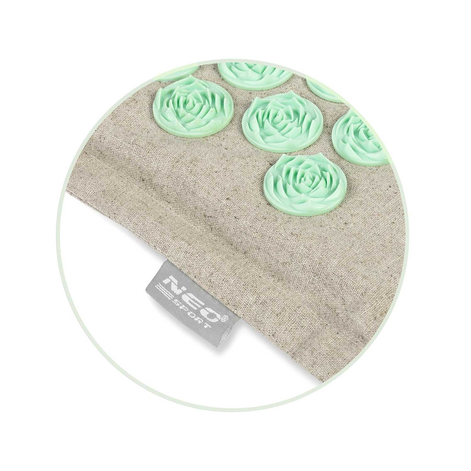 Neo-Sport 190201 nõelravimatt naeltega, hall ja piparmündiroheline - Image 9