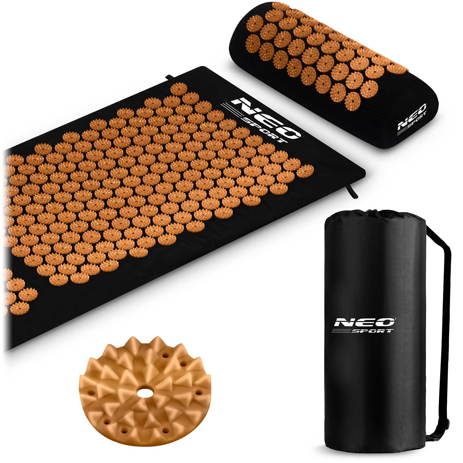 Neo-Sport NS-901 must ja kuldne akupressuurmatt naeltega - Image 11