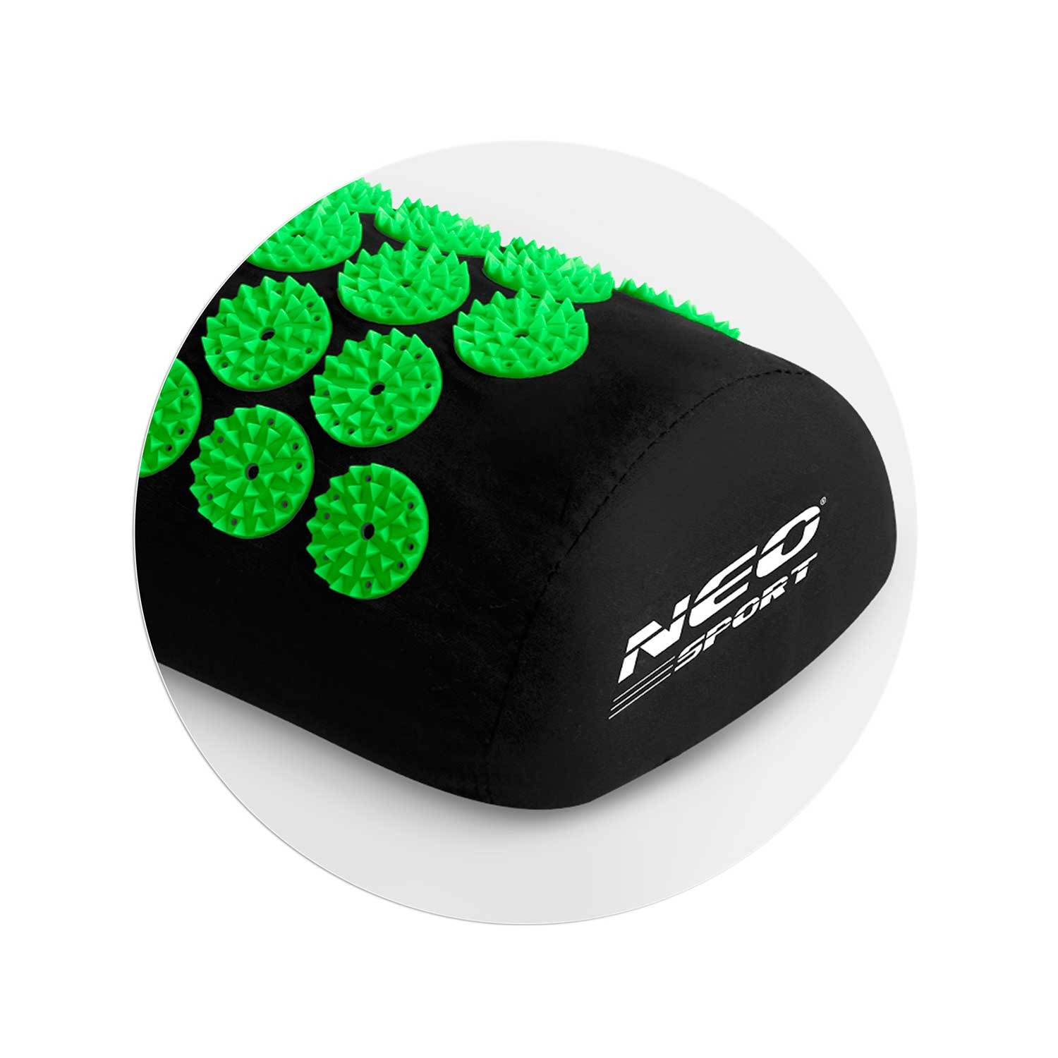 Neo-Sport NS-901 nõelravimatt naeltega, must ja roheline - Image 6