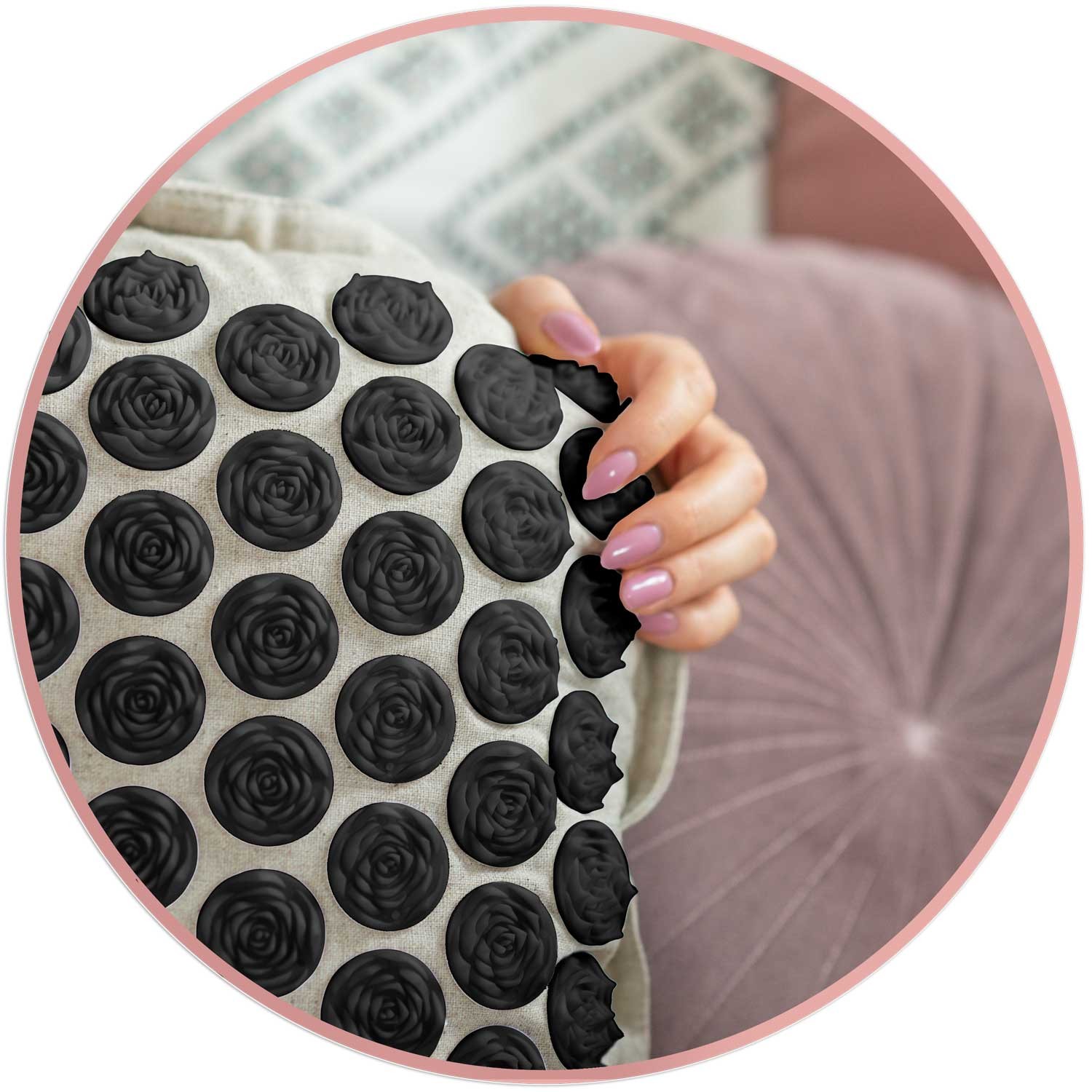 Neo-Sport NS-902 ogadega nõelravimatt, hall ja must - Image 7