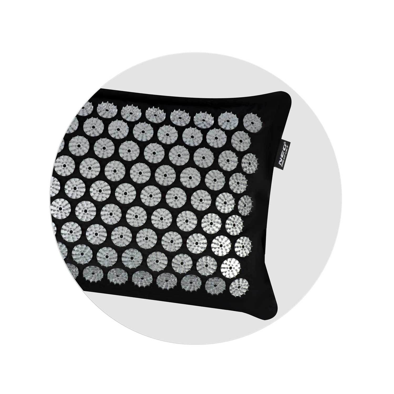 Neo-Sport NS-903 nõelravimatt naeltega, must ja hõbedane - Image 4