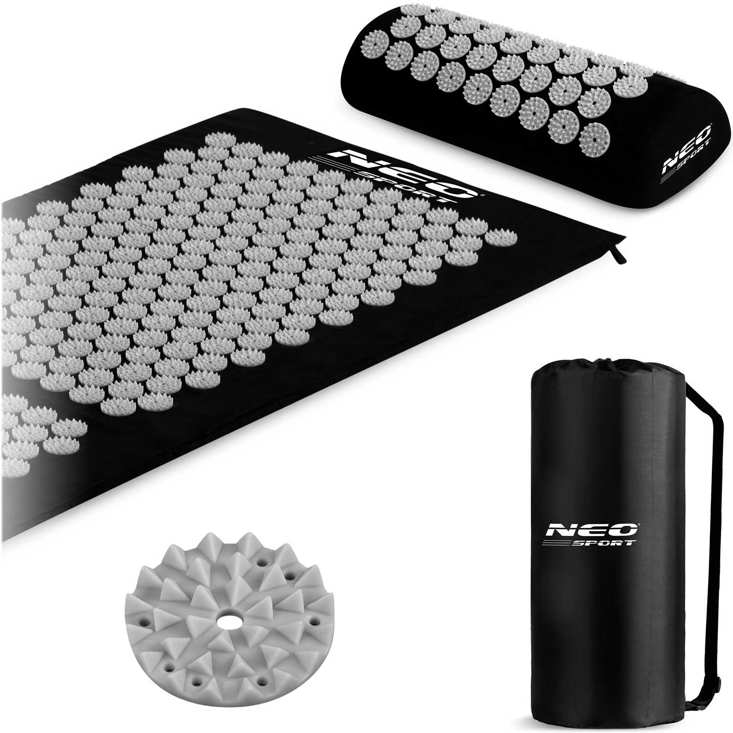 Neo-Sport NS-901 nõelravimatt naeltega, must ja hall - Image 6