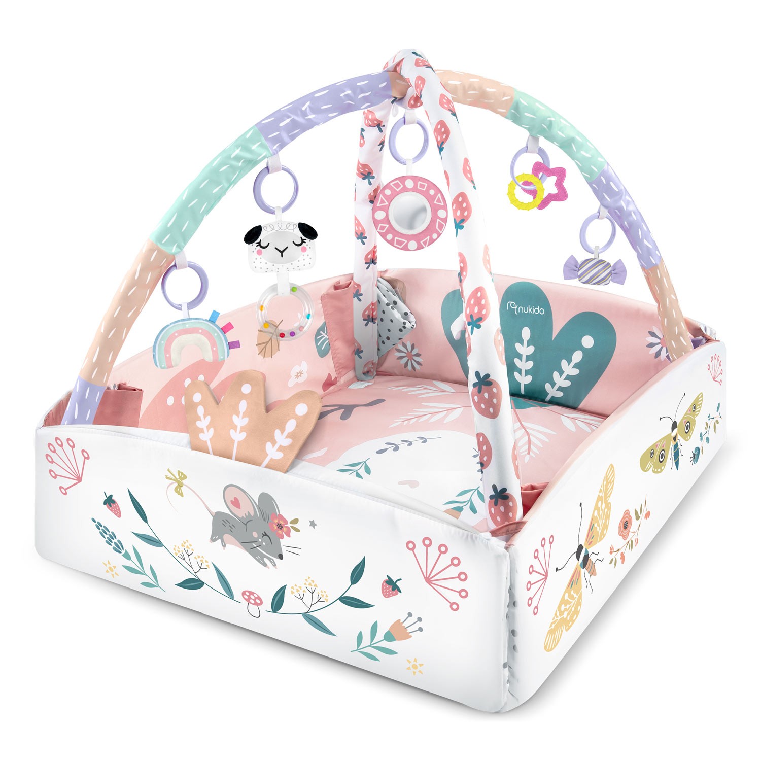 Interaktiivne õppematt 110 x 100 cm Nukido Bird - Image 3