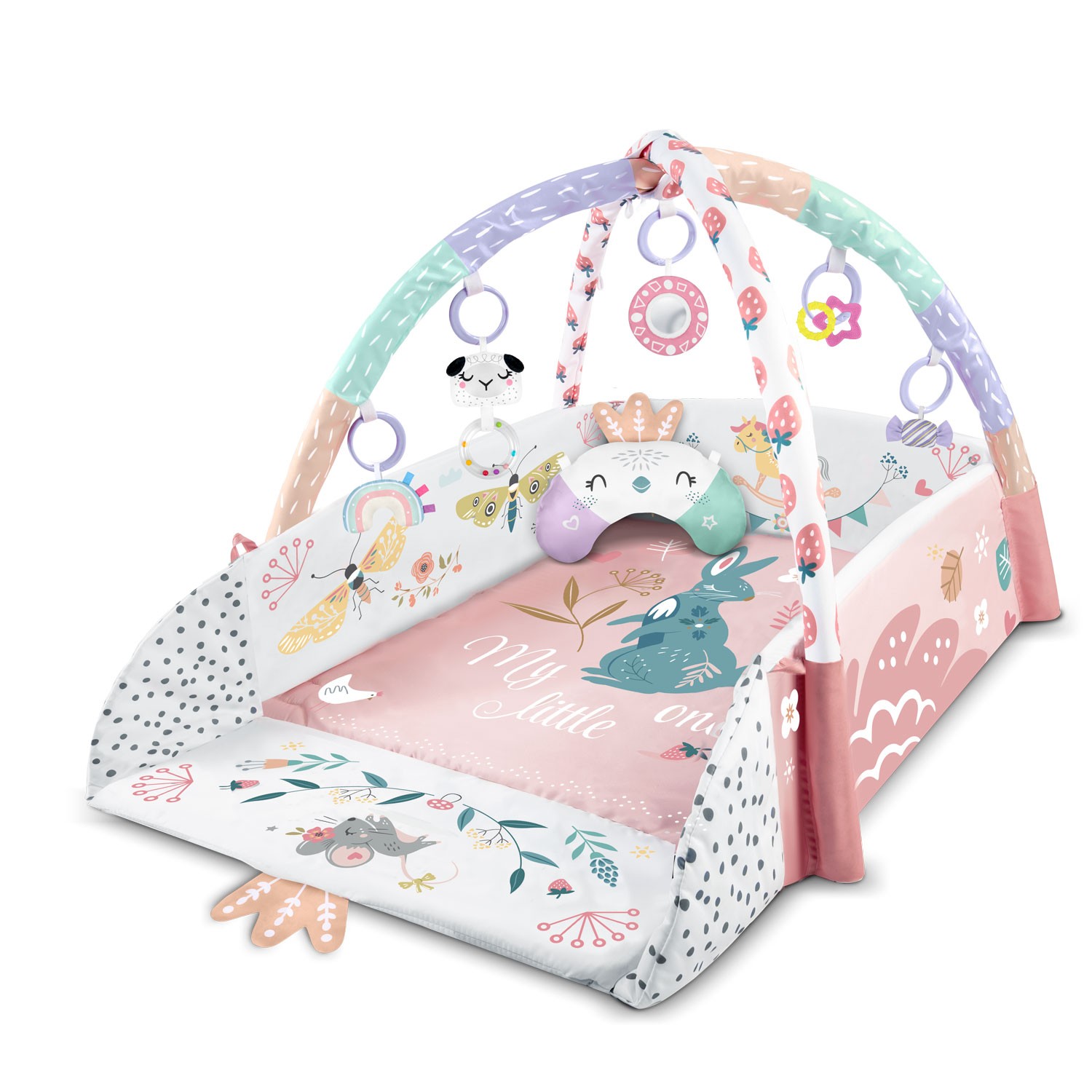 Interaktiivne õppematt 110 x 100 cm Nukido Bird - Image 5