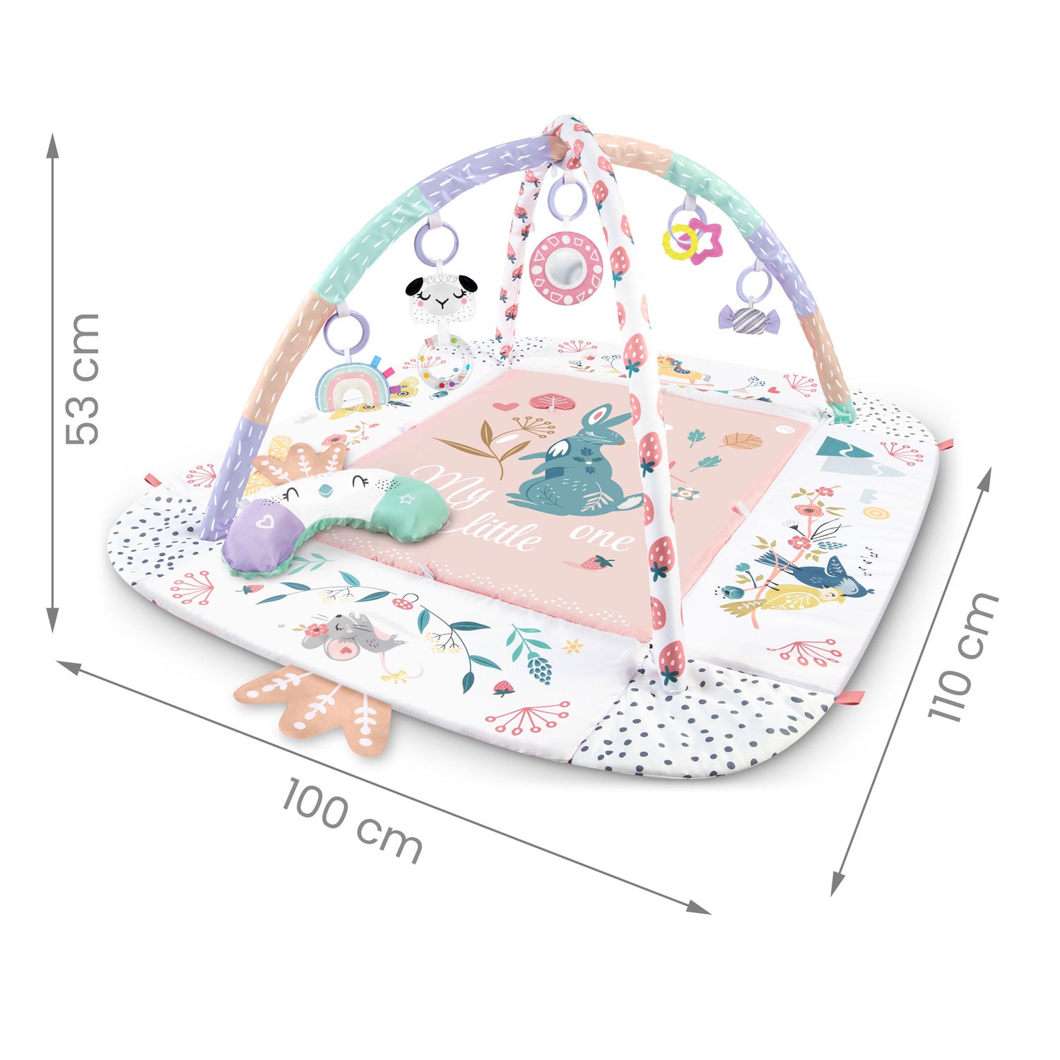 Interaktiivne õppematt 110 x 100 cm Nukido Bird - Image 6