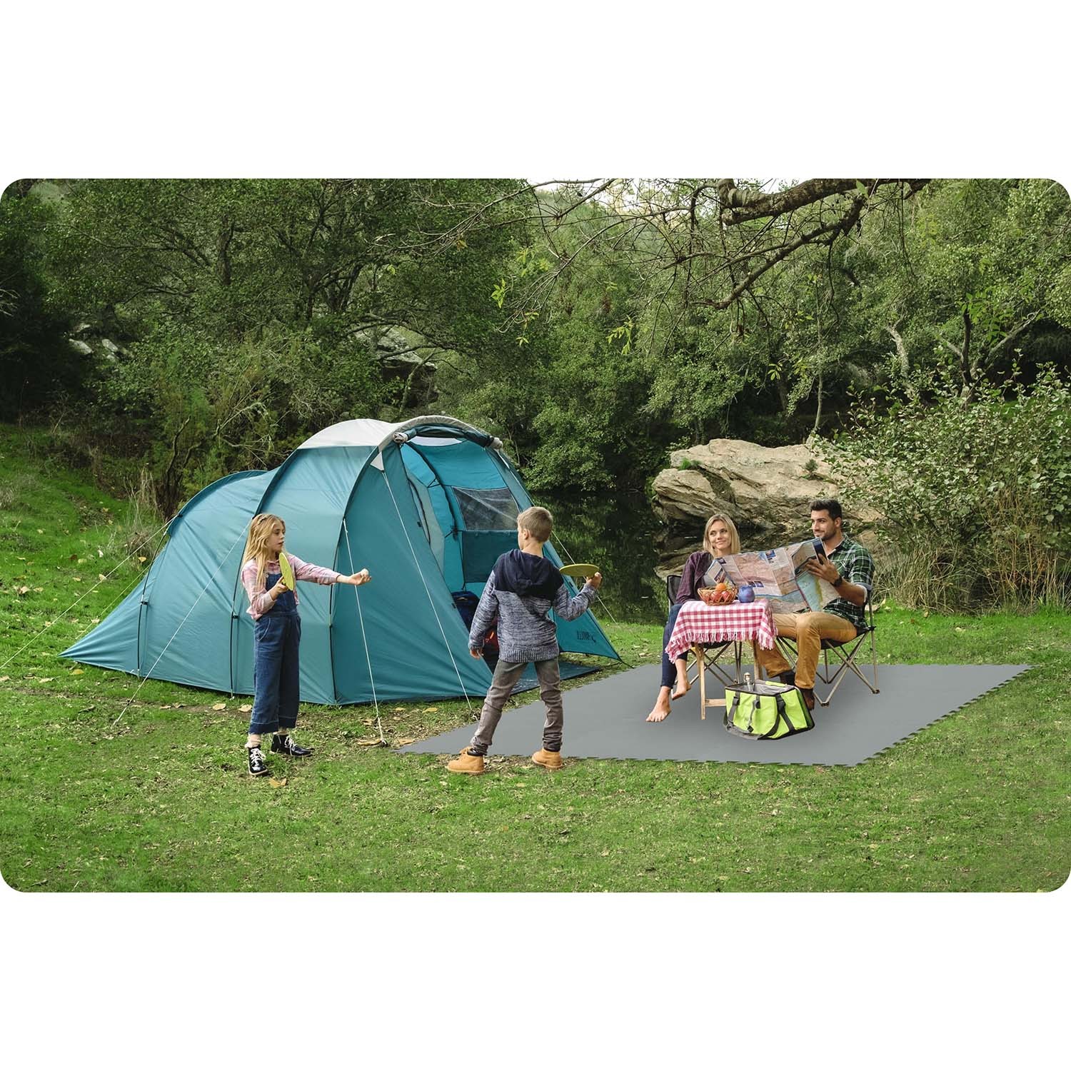 Puslebasseini vahtmatt 50 x 50 cm 9 tk Bestway 58639 - Image 11