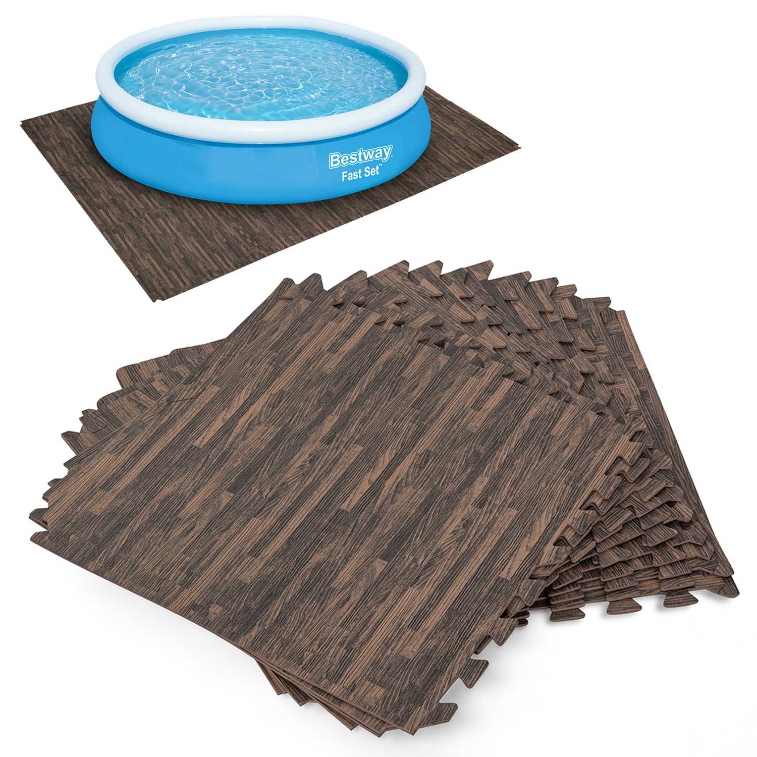 Puslebasseini vahtmatt 50 x 50 cm 12 tk Bestway 58712