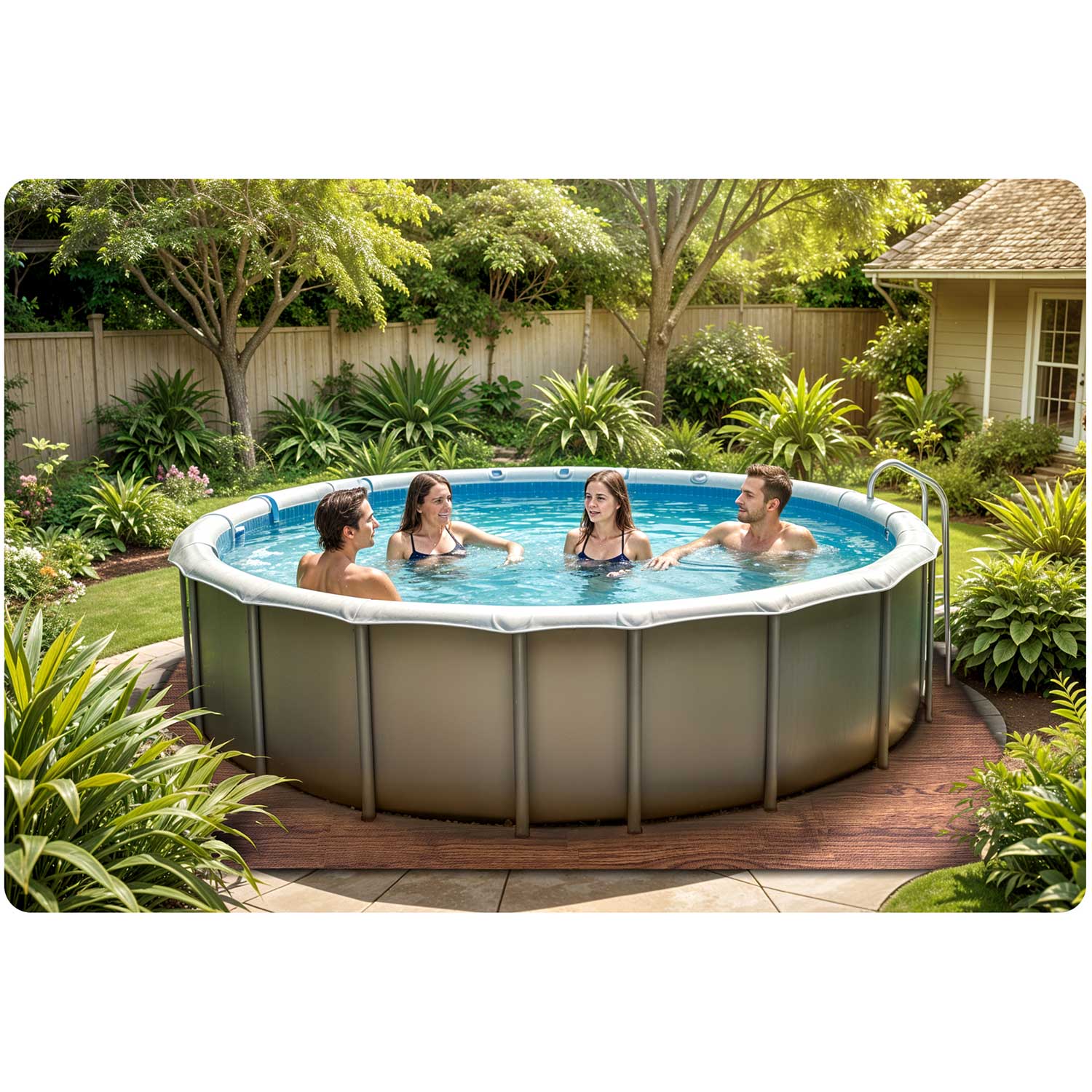 Vahtmatt basseinipusle jaoks 50 x 50 cm 8 tk - Image 9