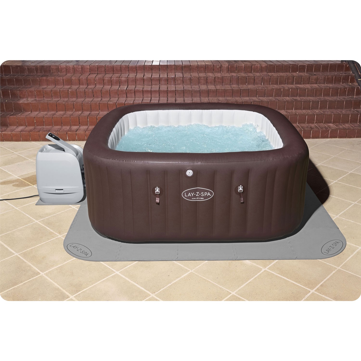 SPA puslematt 50 x 50 cm 16 tk Bestway 60334 - Image 6