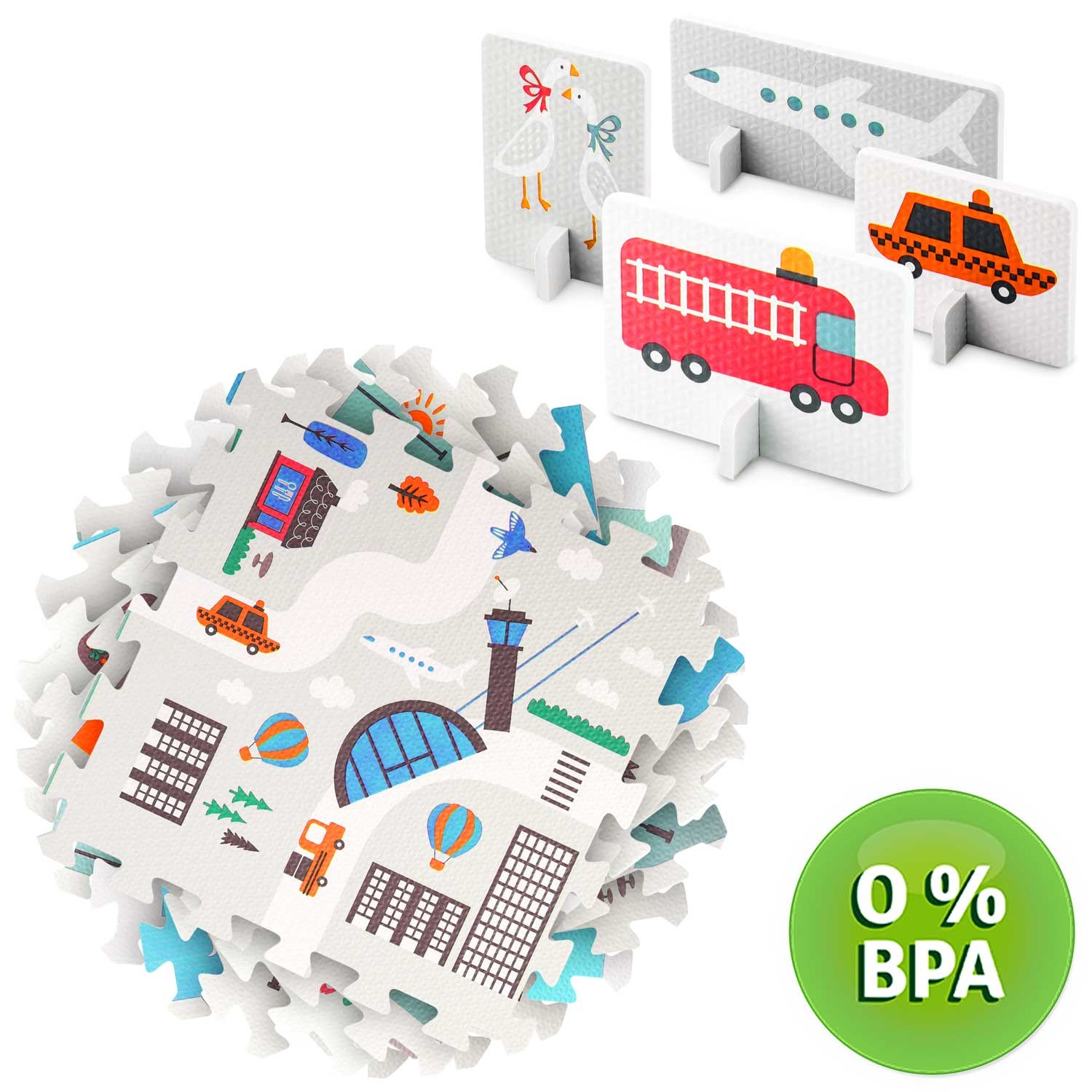 Vahtpuslematt 120x120cm + Nukido linna vahtfiguurid - Image 8