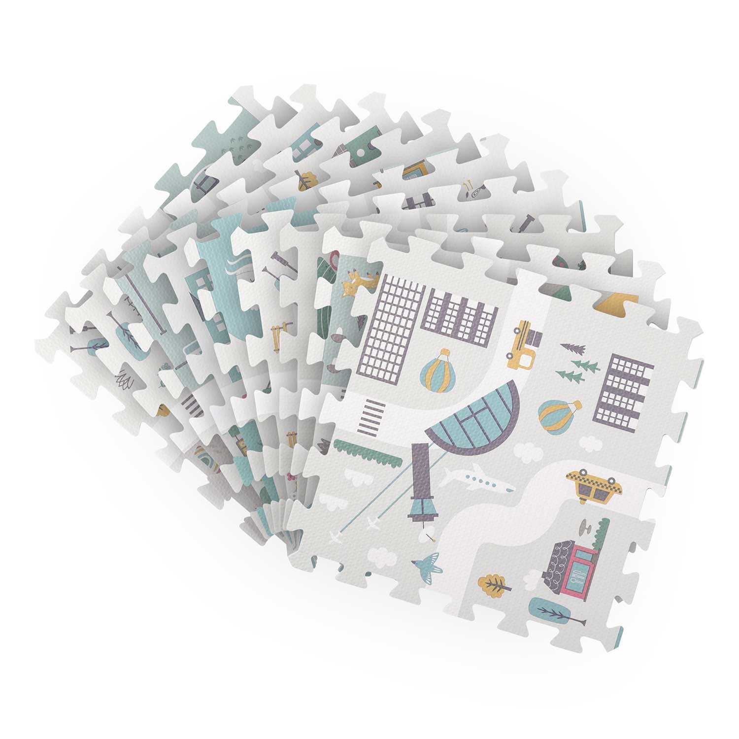 Vahtpuslematt 120x120cm + Nukido linna vahtfiguurid - Image 10