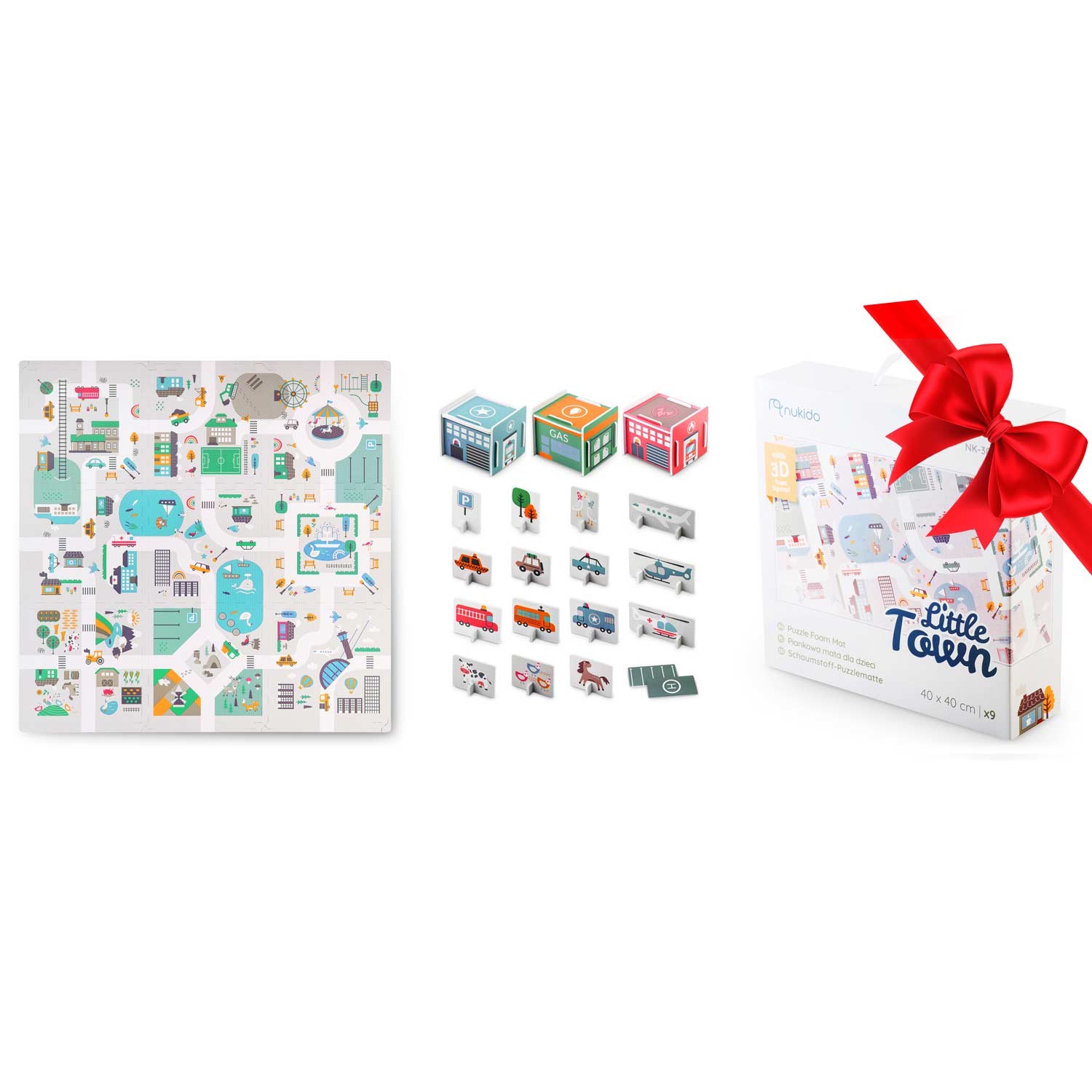 Vahtpuslematt 120x120cm + Nukido linna vahtfiguurid - Image 15