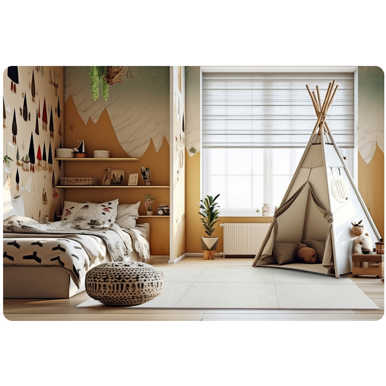 Mata piankowa puzzle 180 x 120 cm Massido 6szt - Image 13