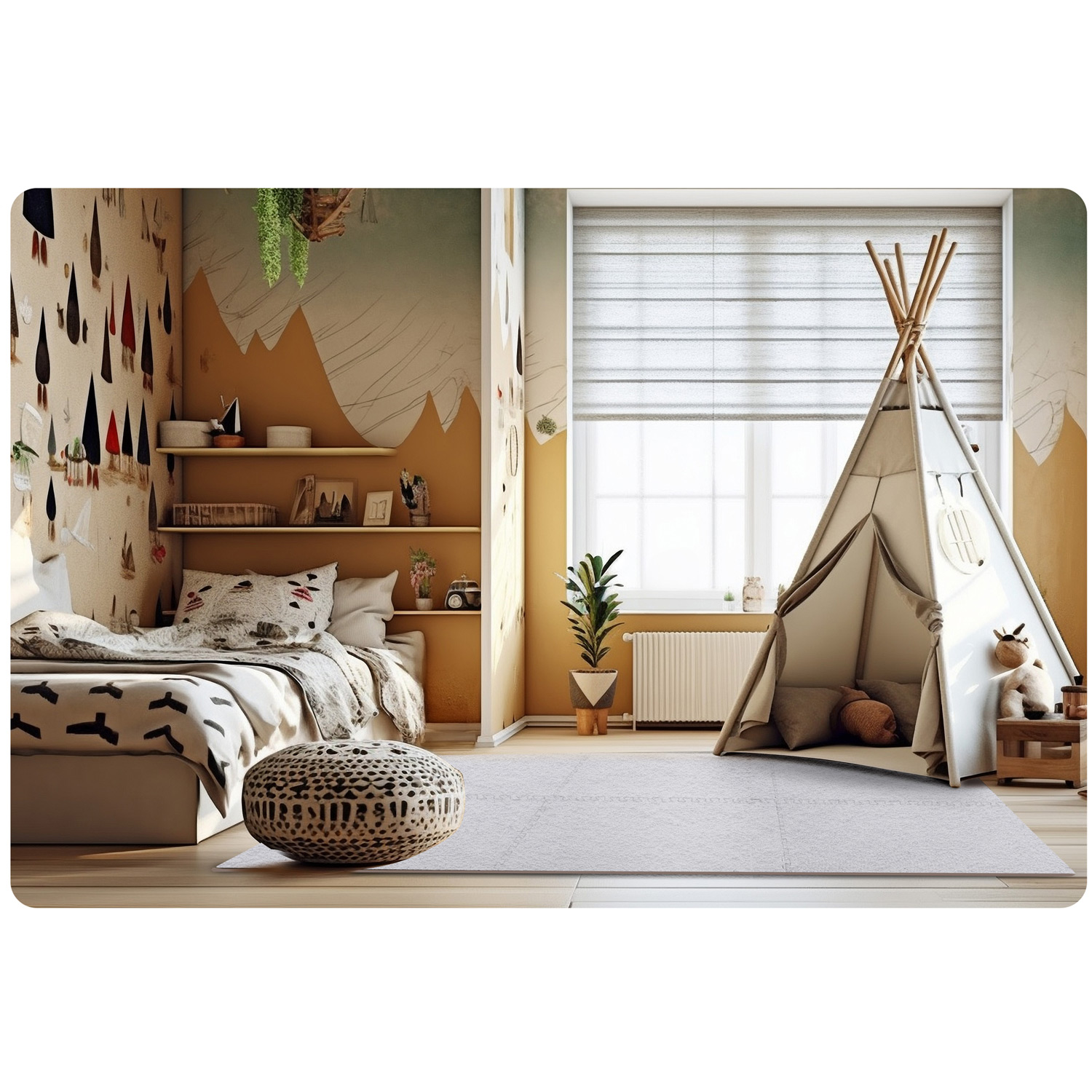 Mata piankowa puzzle 180 x 120 cm Massido 6szt - Image 13