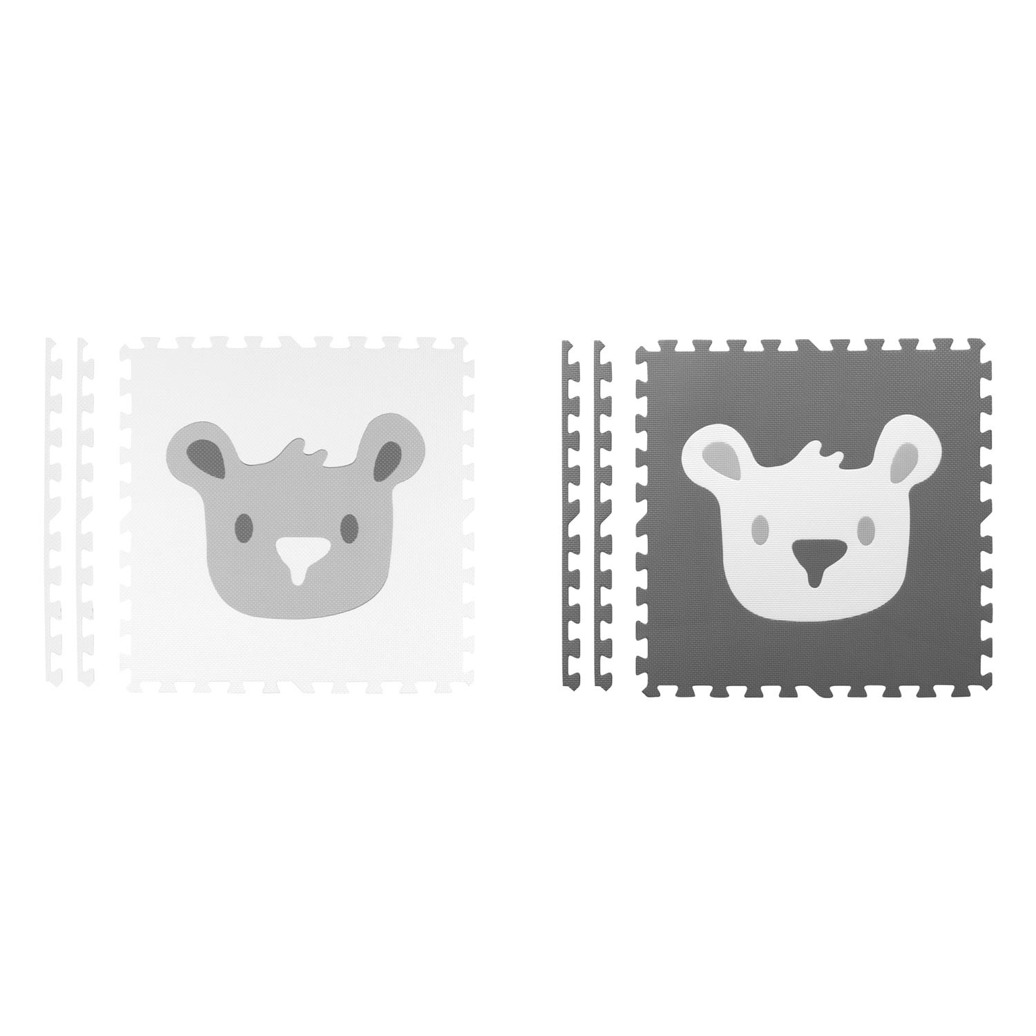 Vahtpuslematt 180x180cm 9 tk hallid loomad - Image 9