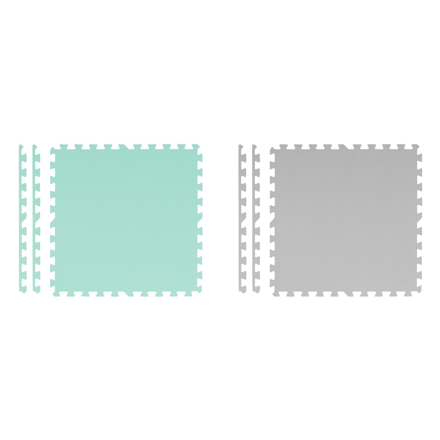 Vahtpuslematt 180x180cm 9 tk hall piparmünt - Image 4