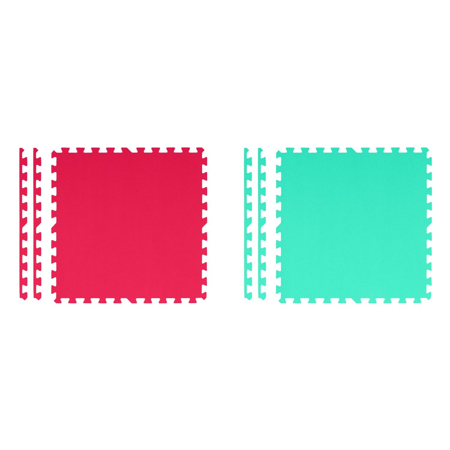 Vahtpuslematt 180x180cm 9 tk mitmevärviline - Image 2