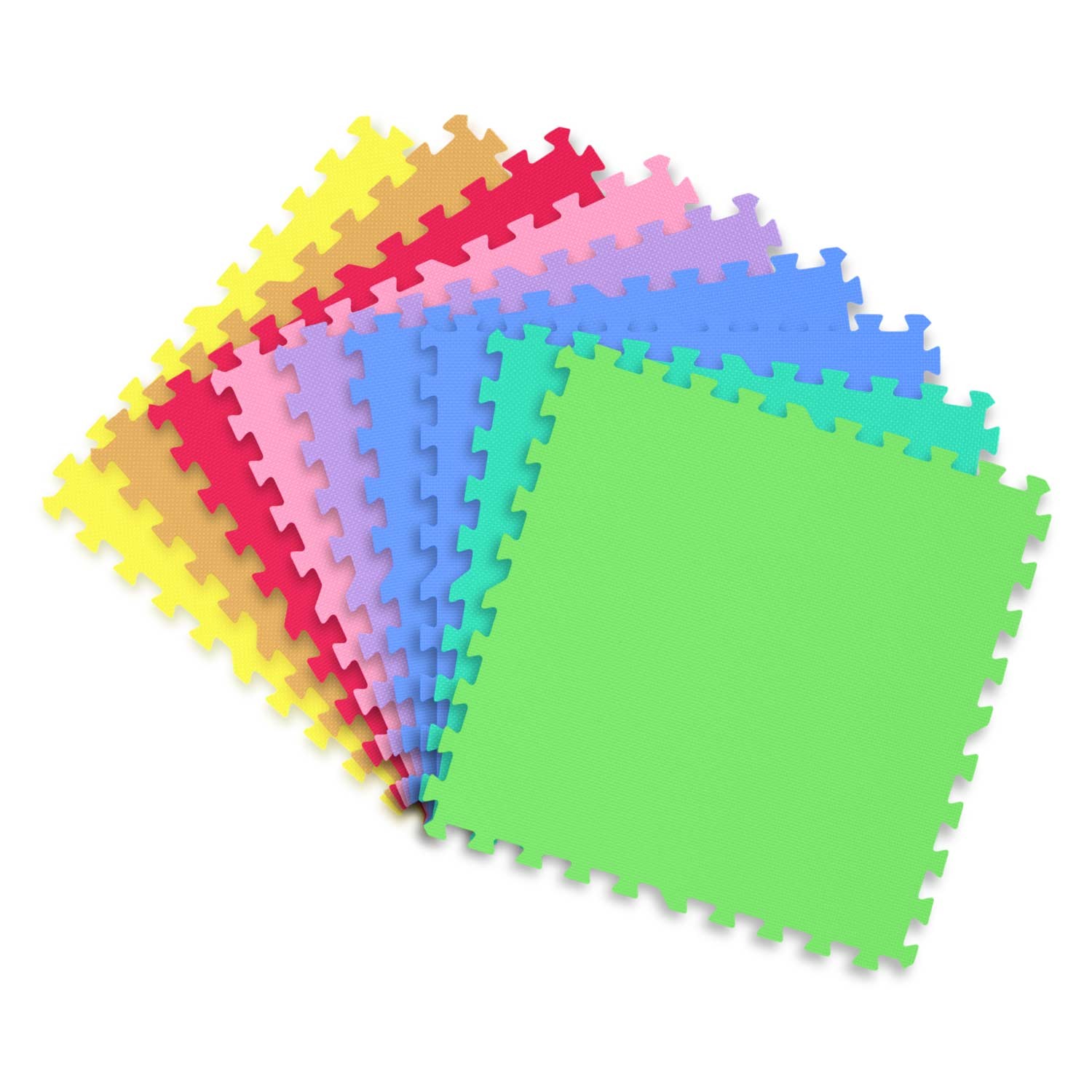 Vahtpuslematt 180x180cm 9 tk mitmevärviline - Image 3