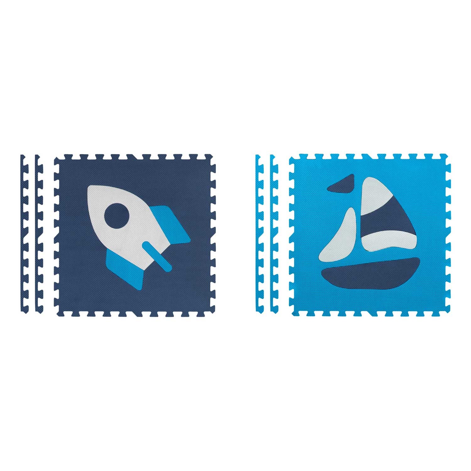 Vahtpuslematt 180x180cm 9 tk sinine - Image 3