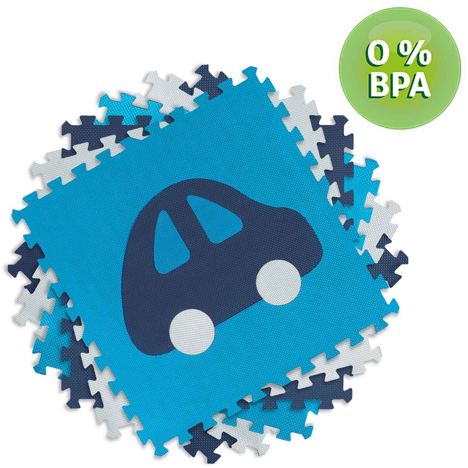 Vahtpuslematt 180x180cm 9 tk sinine - Image 8