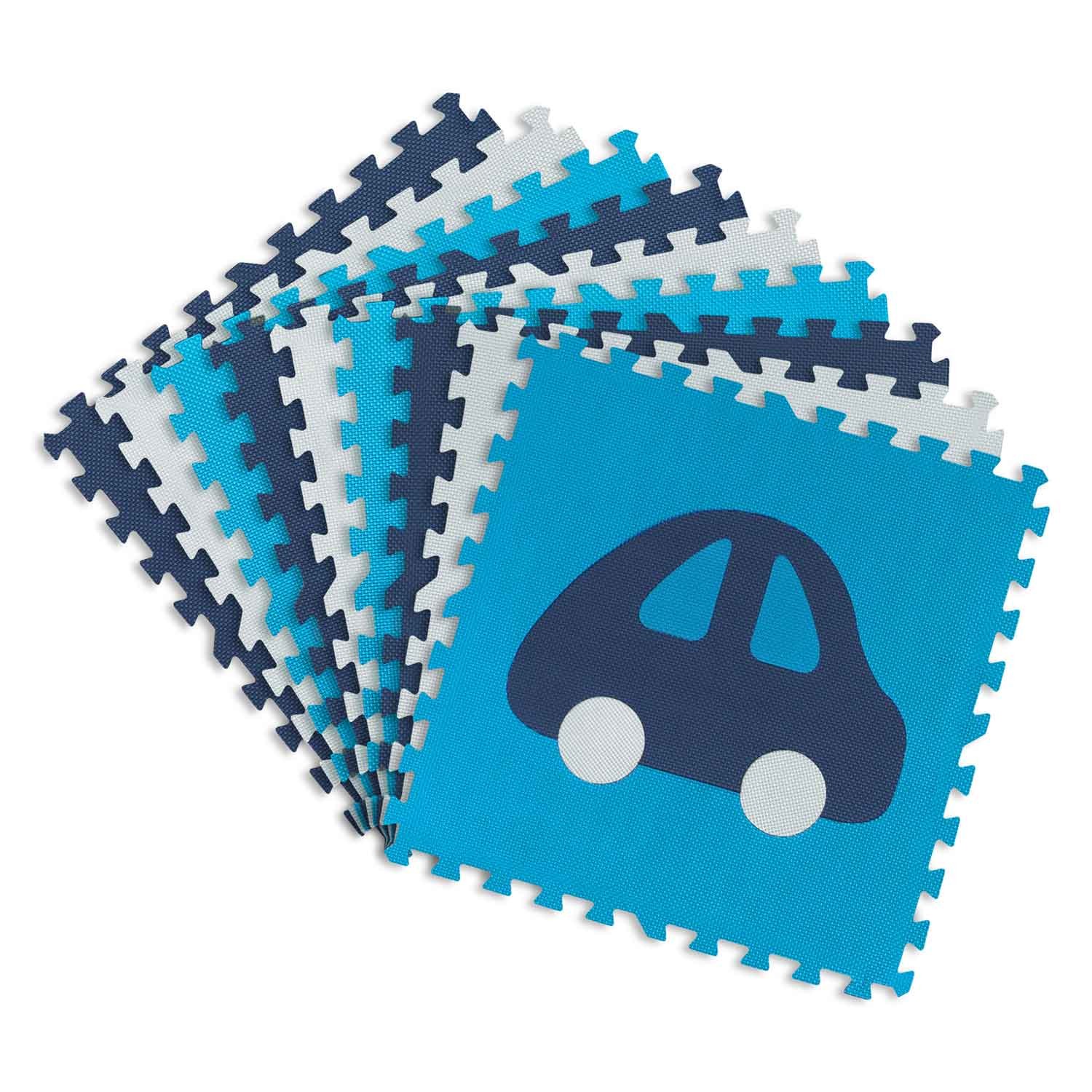 Vahtpuslematt 180x180cm 9 tk sinine - Image 4