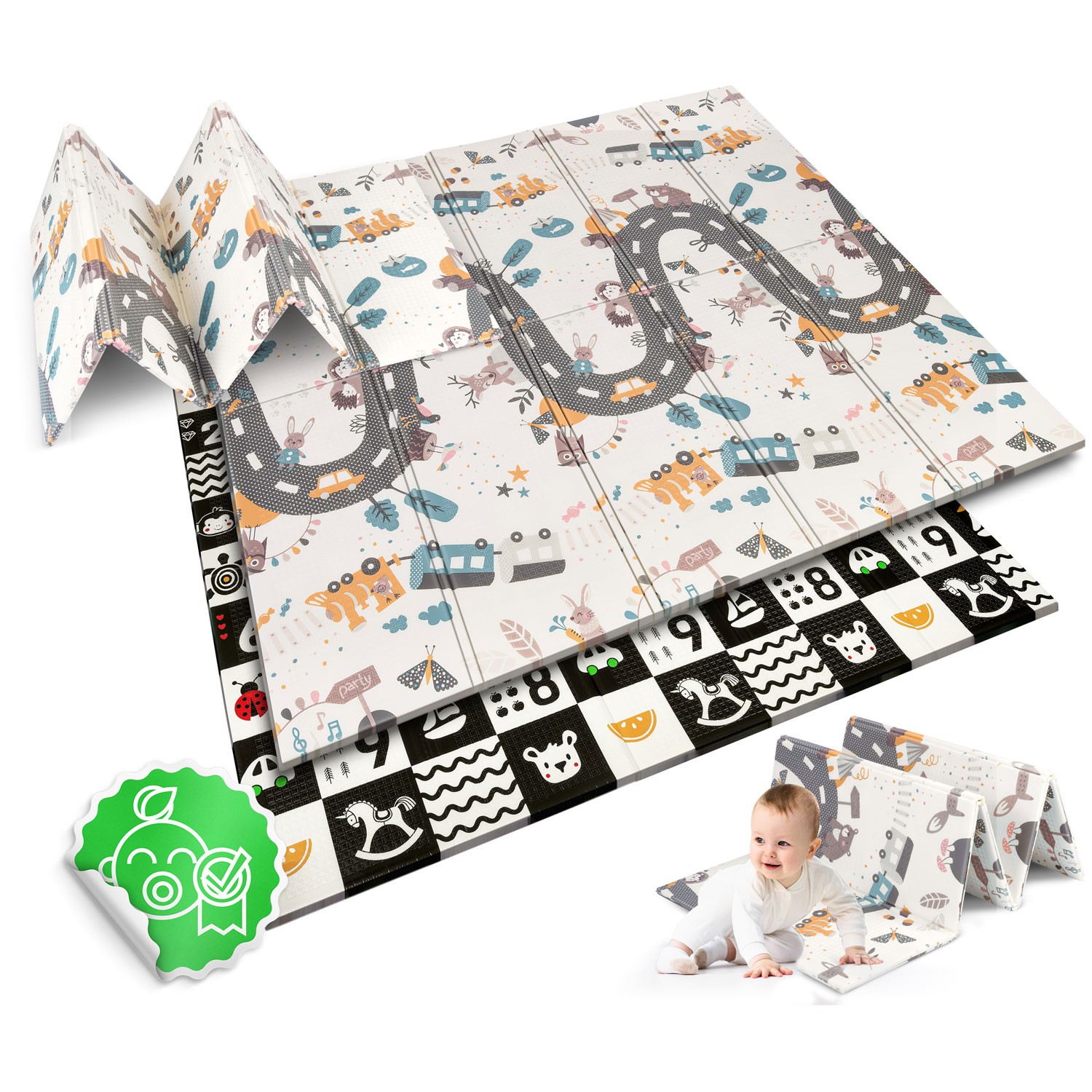 Kokkupandav hariduslik vahtmatt 200 x 180 x 1 cm Nukido NK-340 - Image 7