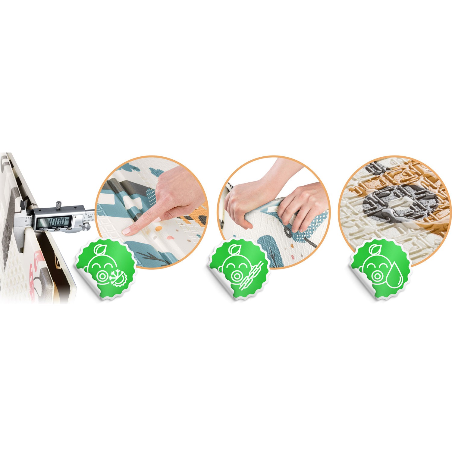 Kokkupandav hariduslik vahtmatt 200 x 180 x 1 cm Nukido NK-340 - Image 11