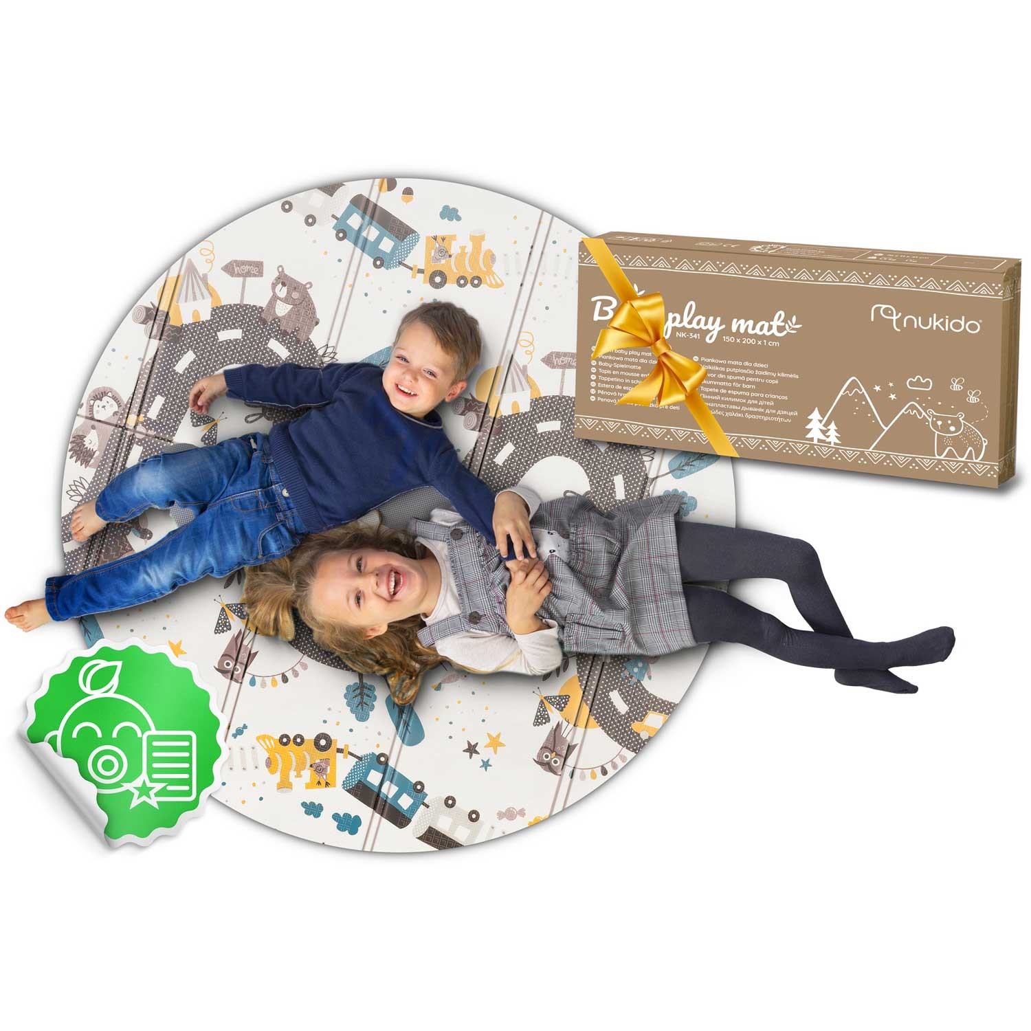 Kokkupandav hariduslik vahtmatt 200 x 150 x 1 cm Nukido NK-341 - Image 12