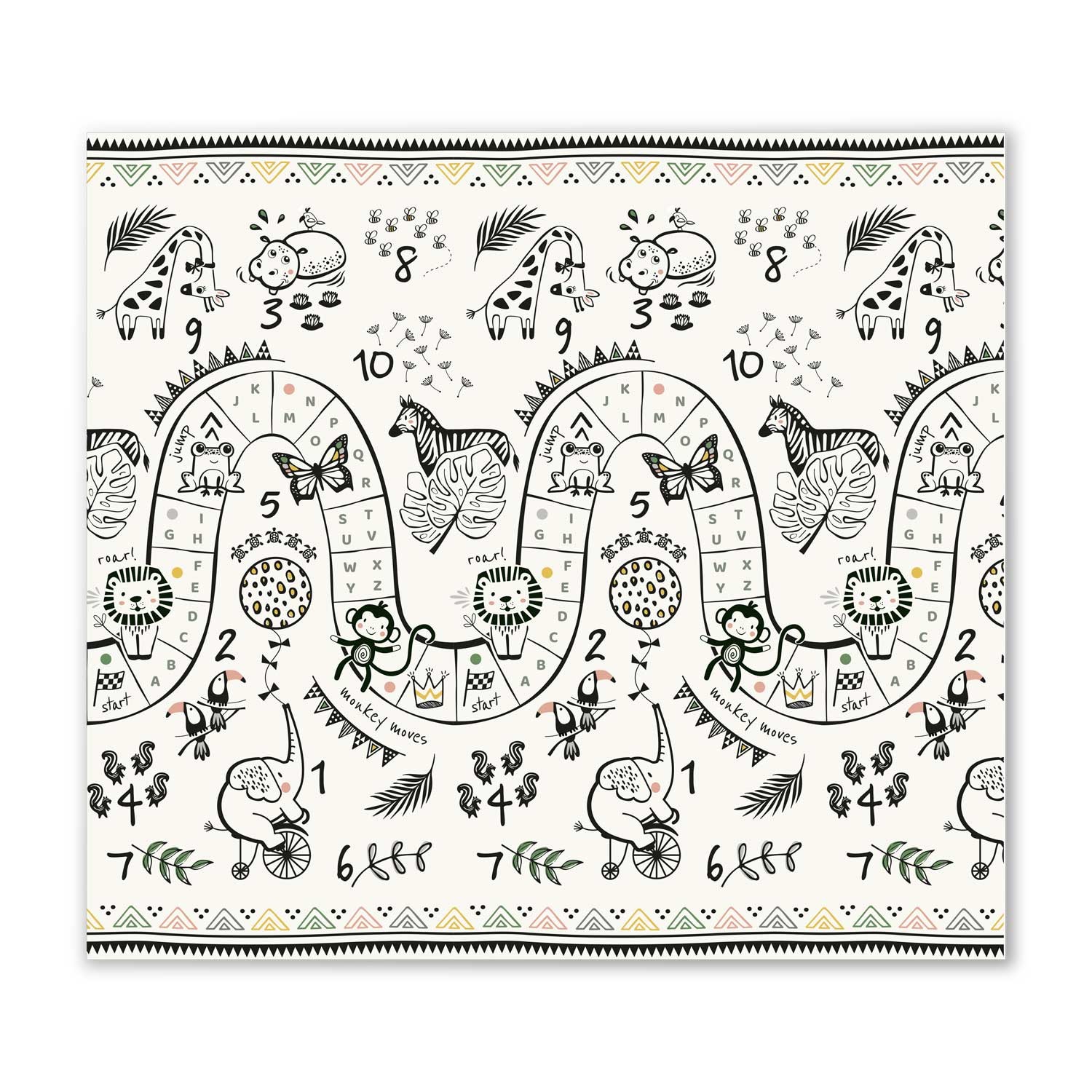 Kokkupandav hariduslik vahtmatt 200 x 180 x 1 cm Nukido NK-340 - Image 9