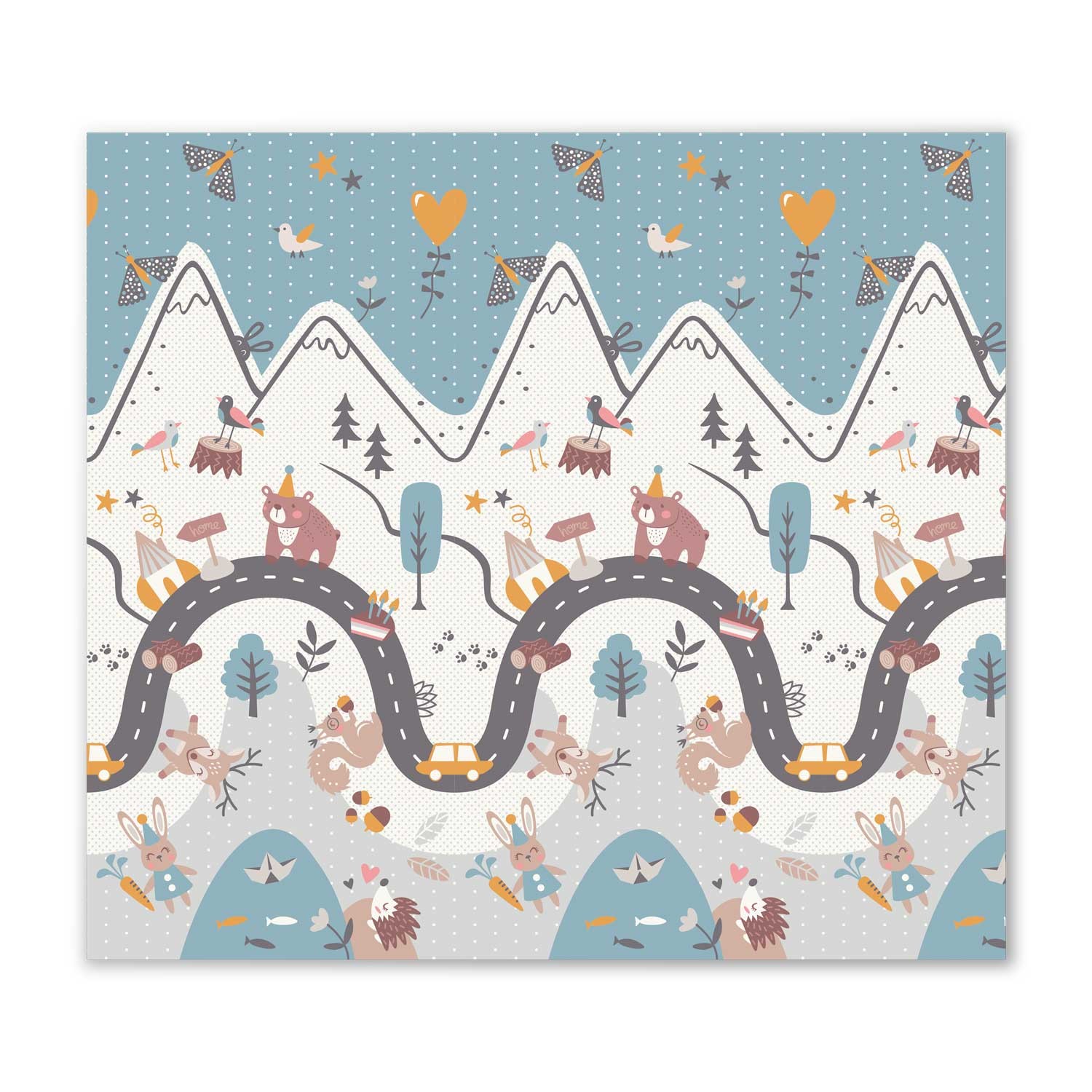 Kokkupandav hariduslik vahtmatt 200 x 180 x 1 cm Nukido NK-340 - Image 10