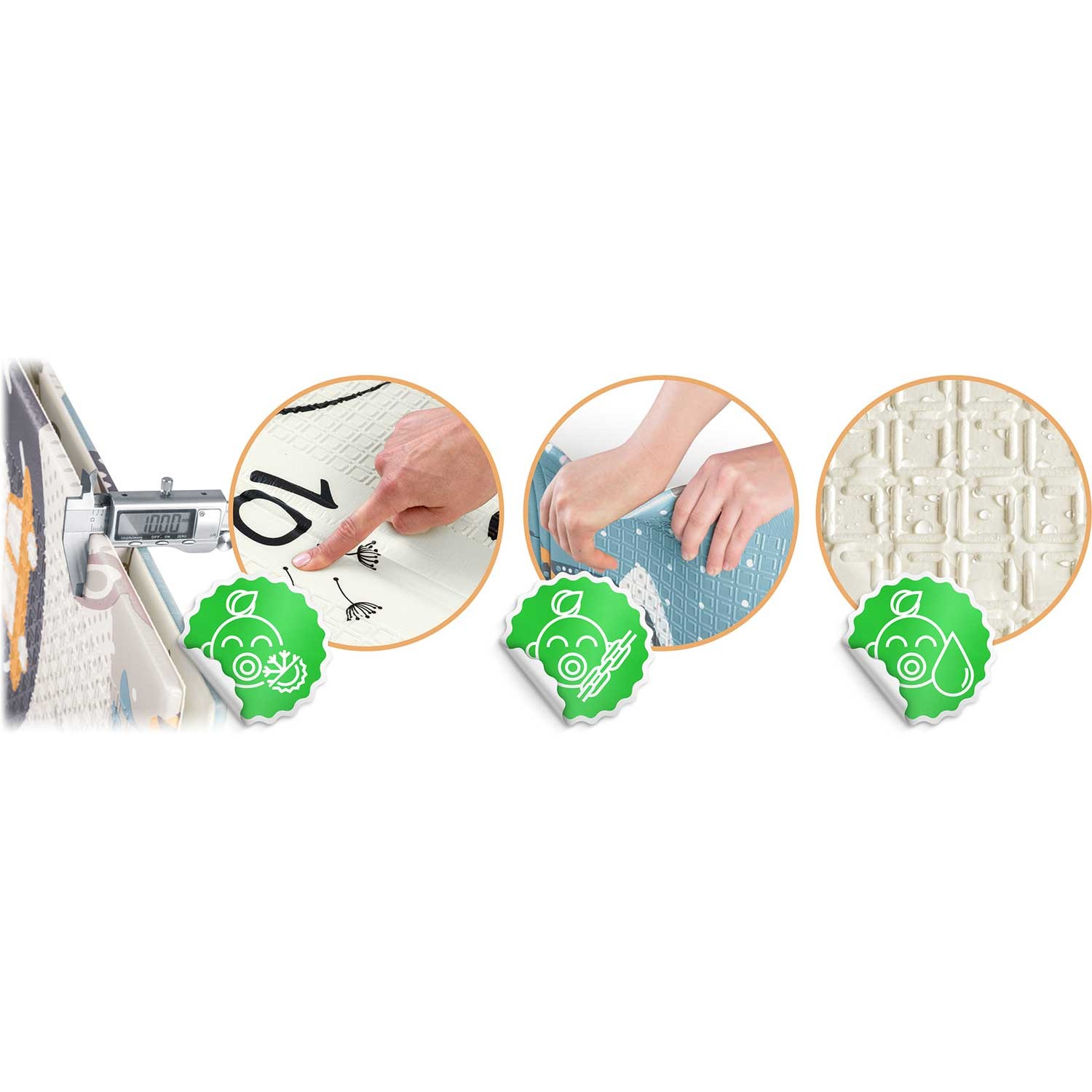 Kokkupandav hariduslik vahtmatt 200 x 180 x 1 cm Nukido NK-340 - Image 12