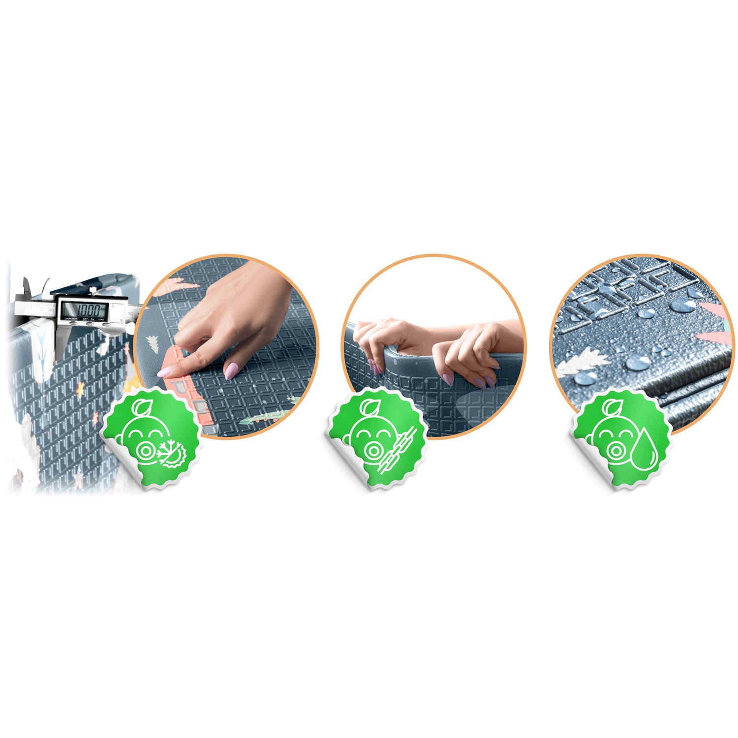 Kokkupandav hariduslik vahtmatt 200 x 180 x 1 cm Nukido NK-340 - Image 12