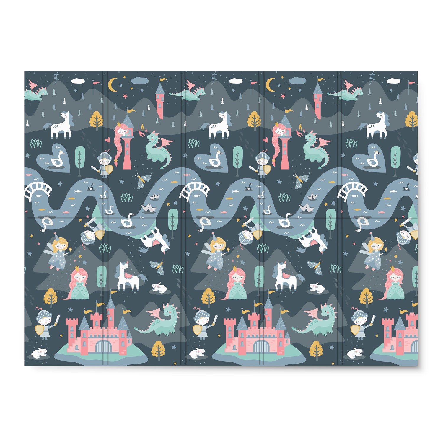 Kokkupandav hariduslik vahtmatt 200 x 150 x 1 cm Nukido NK-341 - Image 9