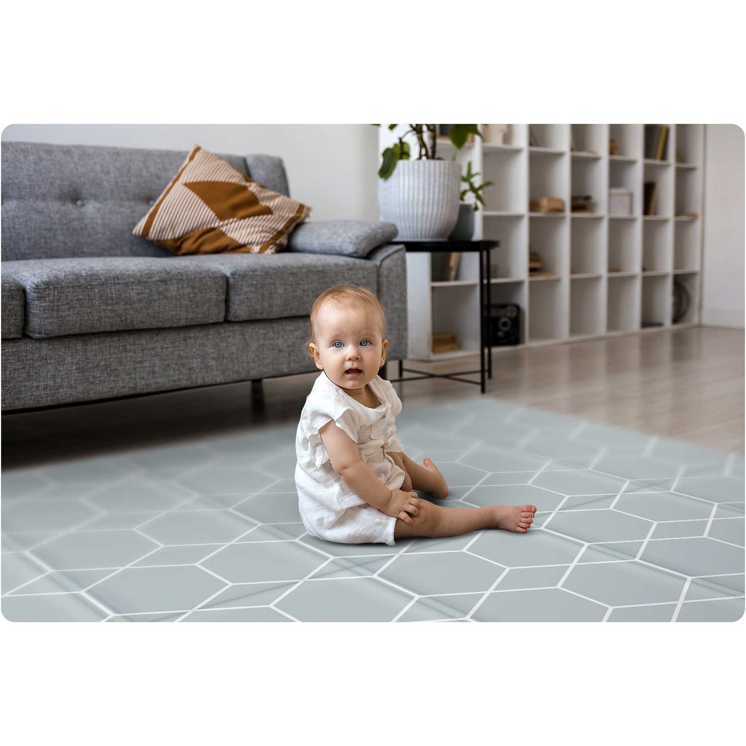 Kokkupandav hariduslik vahtmatt 200 x 180 x 1 cm Nukido NK-340 maapind - Image 10