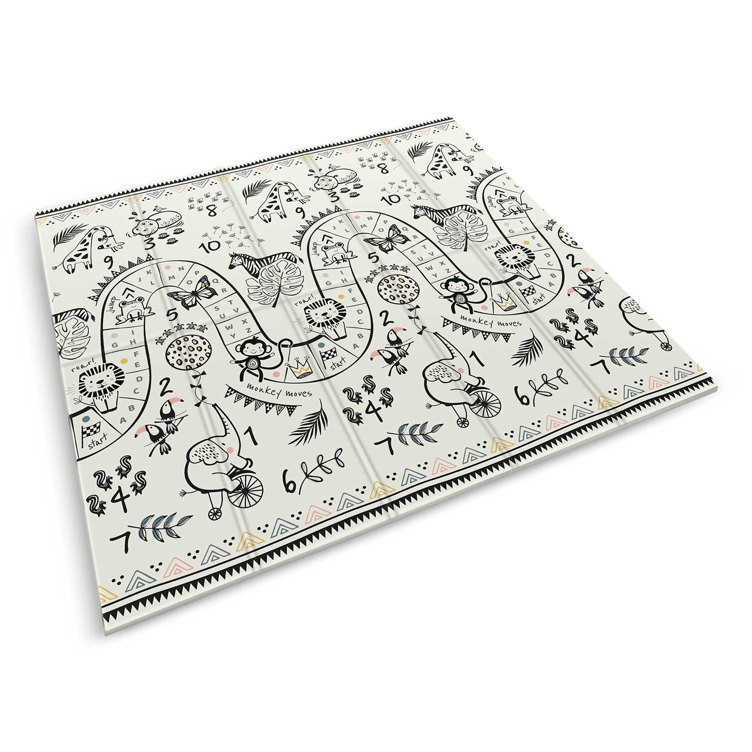 Kokkupandav hariduslik vahtmatt 200 x 180 x 1 cm Nukido NK-340 ookeanisafari - Image 3