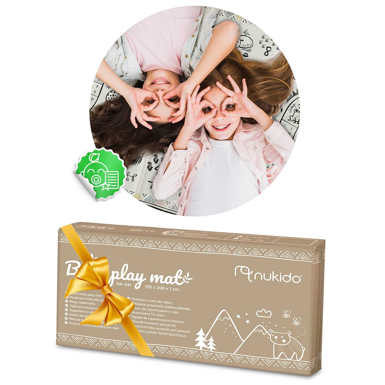 Kokkupandav hariduslik vahtmatt 200 x 180 x 1 cm Nukido NK-340 ookeanisafari - Image 13