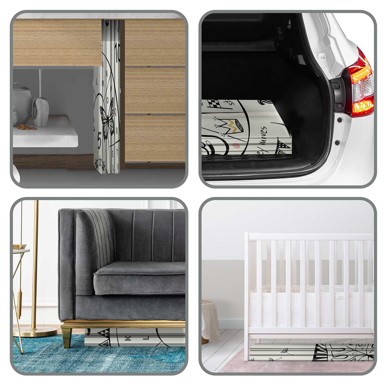 Kokkupandav hariduslik vahtmatt 200 x 180 x 1 cm Nukido NK-340 ookeanisafari - Image 14