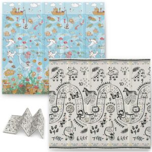 Kokkupandav hariduslik vahtmatt 200 x 180 x 1 cm Nukido NK-340 ookeanisafari