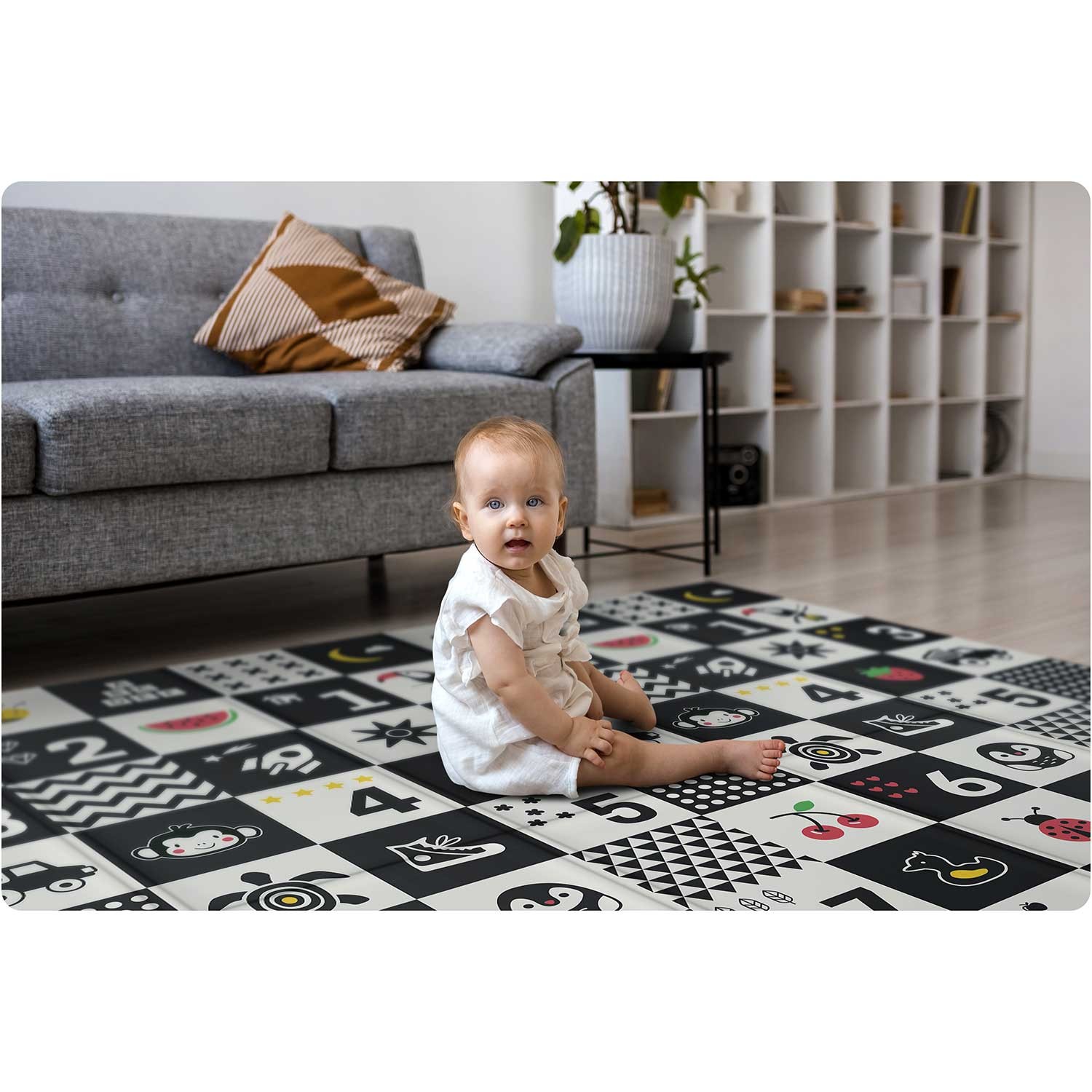 Kokkupandav hariduslik vahtmatt 200 x 180 x 1 cm Nukido NK-340 ookeaninumbrid - Image 9