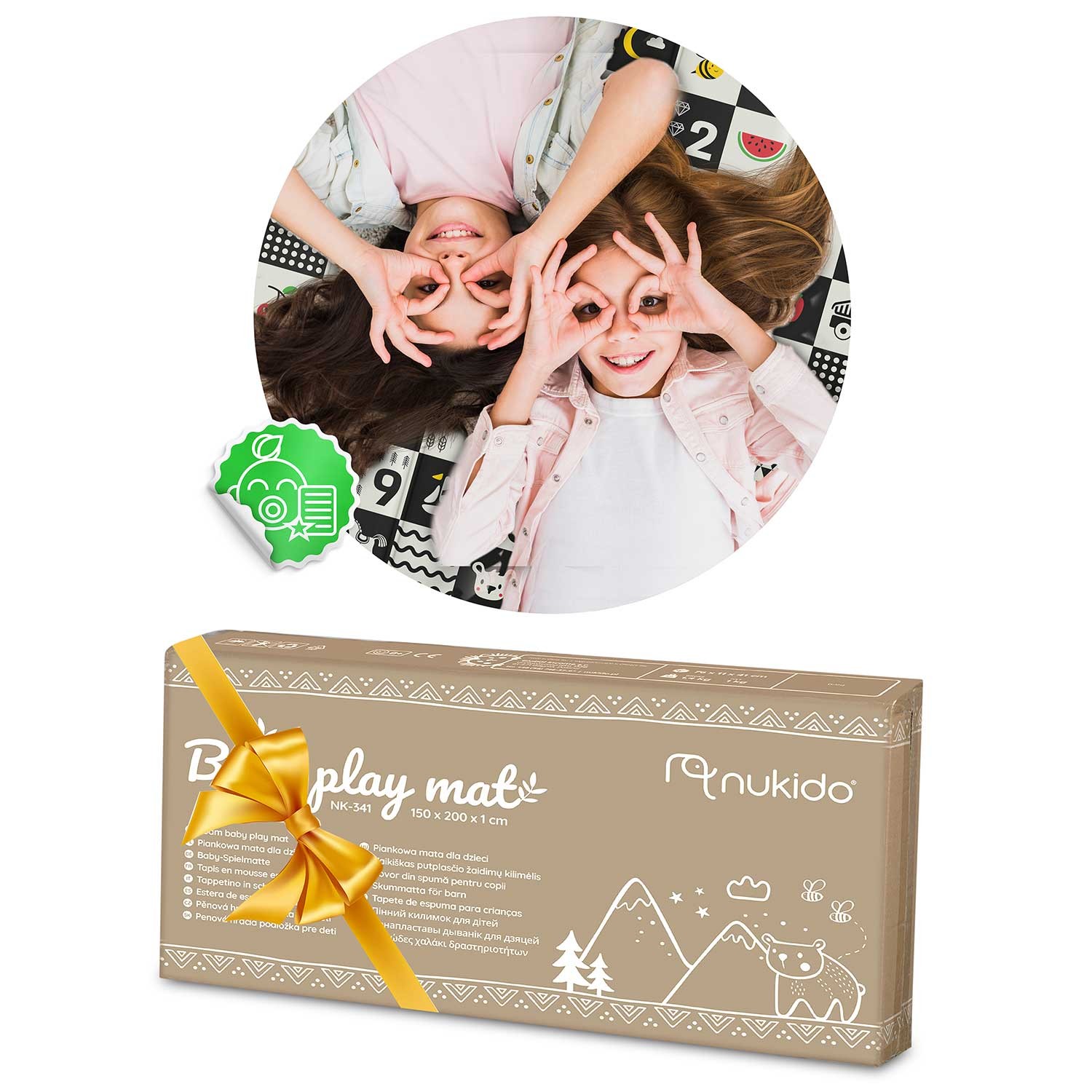 Kokkupandav hariduslik vahtmatt 200 x 180 x 1 cm Nukido NK-340 ookeaninumbrid - Image 13