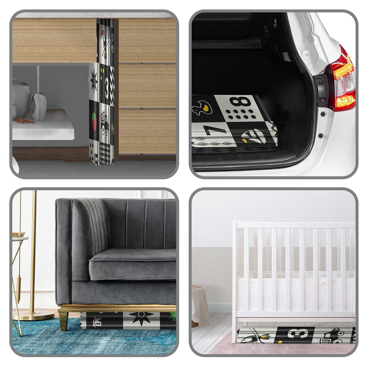 Kokkupandav hariduslik vahtmatt 200 x 180 x 1 cm Nukido NK-340 ookeaninumbrid - Image 14