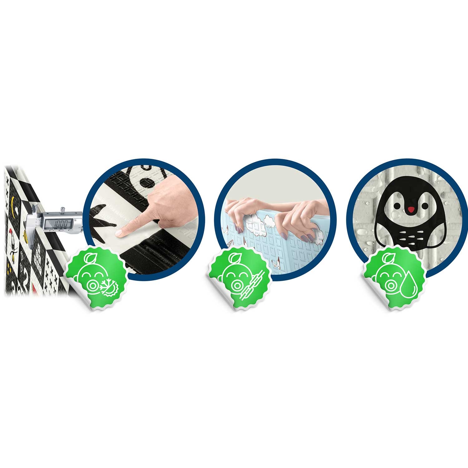 Kokkupandav hariduslik vahtmatt 200 x 180 x 1 cm Nukido NK-340 ookeaninumbrid - Image 16